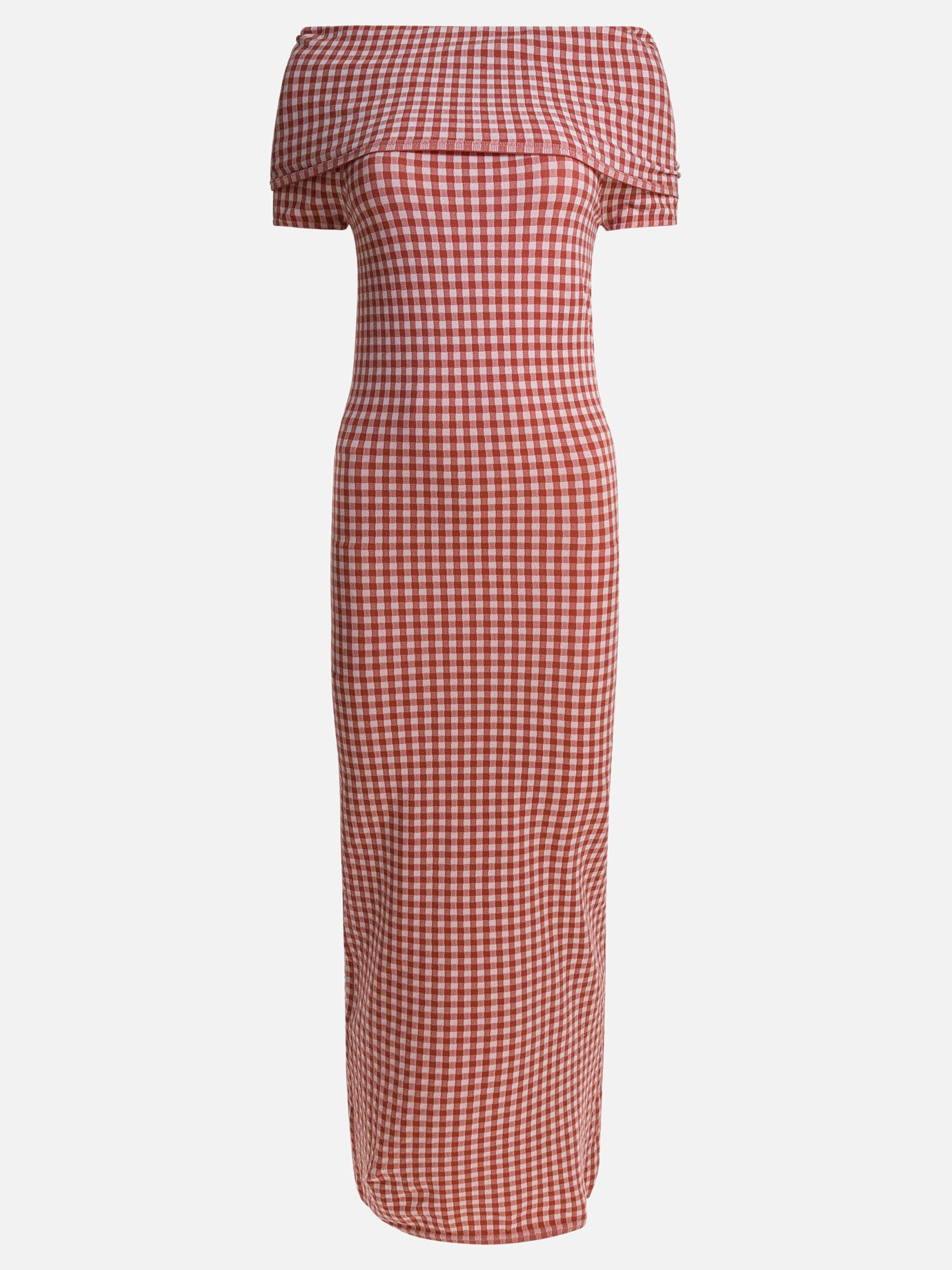 Midi dresses Gingham  Pink - Alaïa Women | PLP | Replica Handbags  
