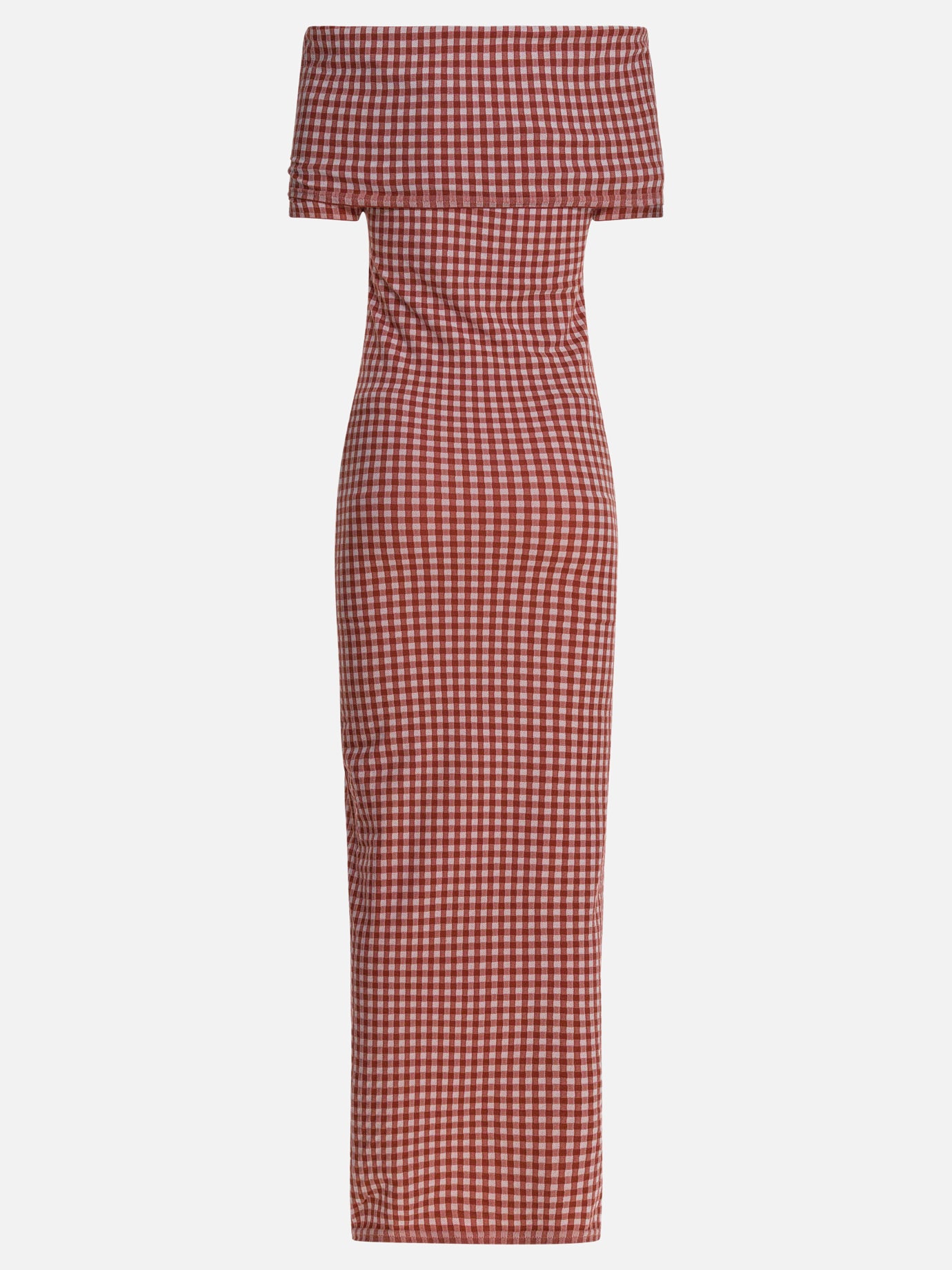 Midi dresses Gingham  Pink - Alaïa Women | PLP | Replica Handbags  | 2
