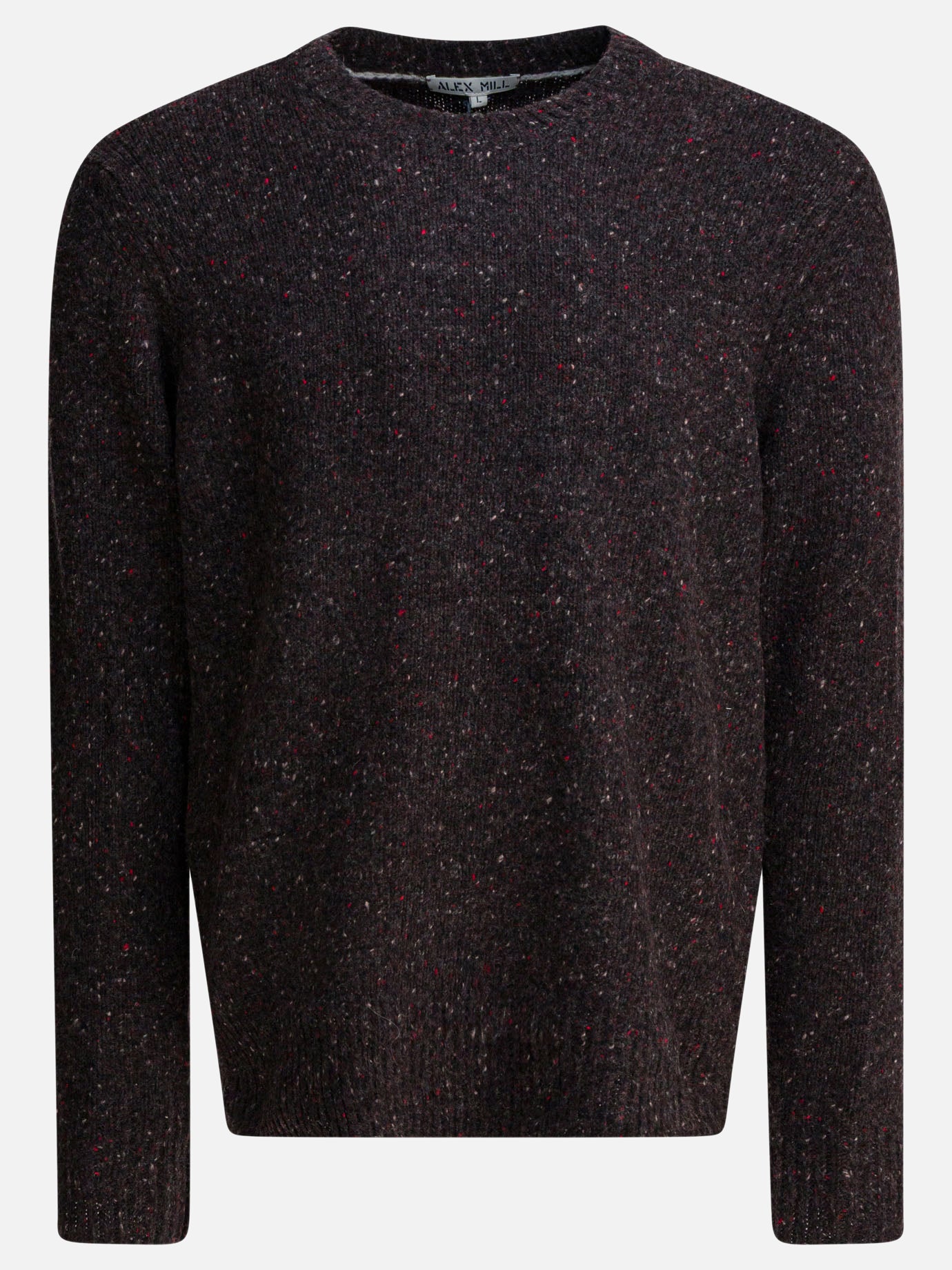 Crewneck sweaters Solid colour  Brown - Alex Mill Men | PDP | Replica Handbags  
