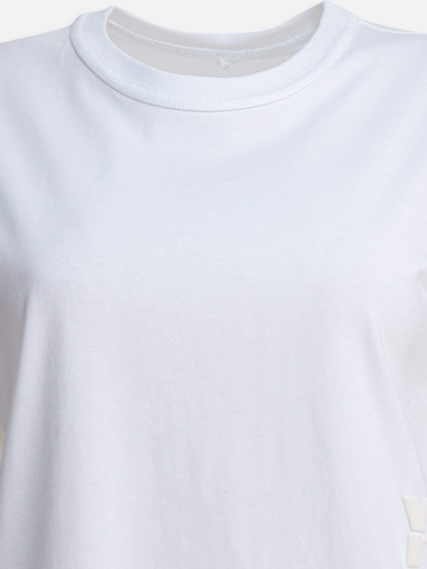 Crewneck t-shirts Solid colour  White - Alexander Wang Women | PDP | Replica Handbags  | thumbnail_3