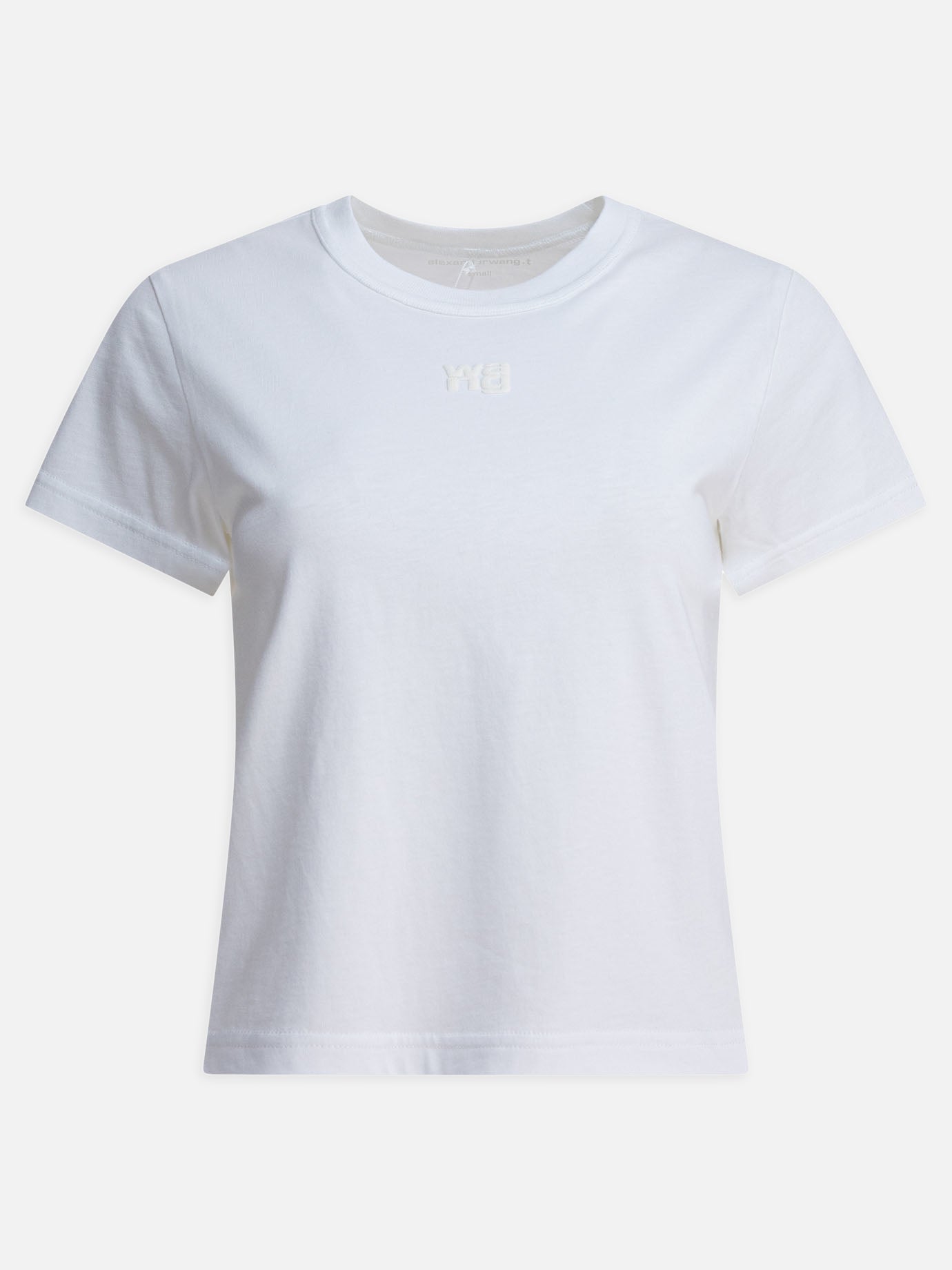 Crewneck t-shirts Logo  White - Alexander Wang Women | PDP | Replica Handbags  | thumbnail