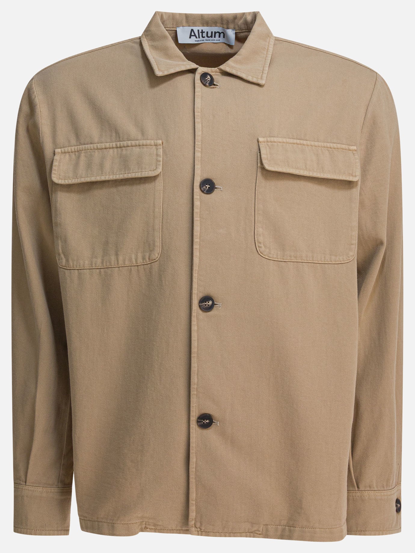 Overshirt jackets Solid colour  Beige - Altum Men | PLP | Replica Handbags  
