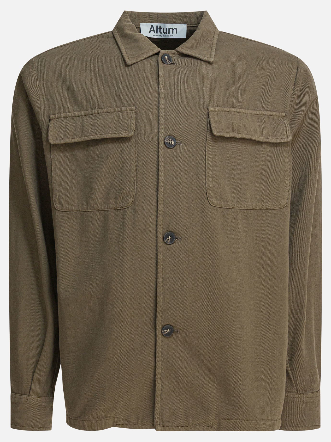 Overshirt jackets Solid colour  Green - Altum Men | PLP | Replica Handbags  
