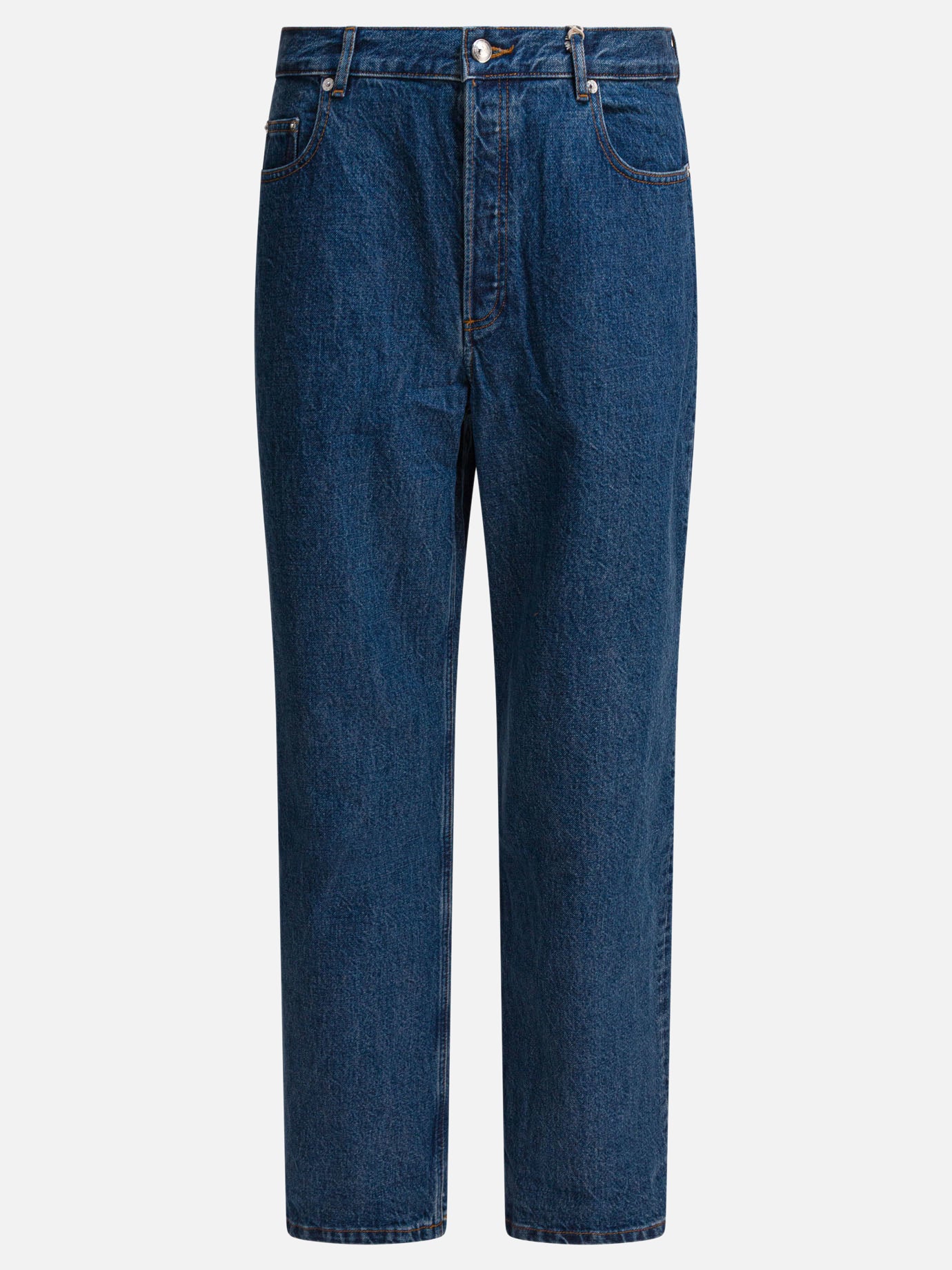 Wide-leg jeans Solid colour  Blue - A.P.C. Men | PDP | Replica Handbags  
