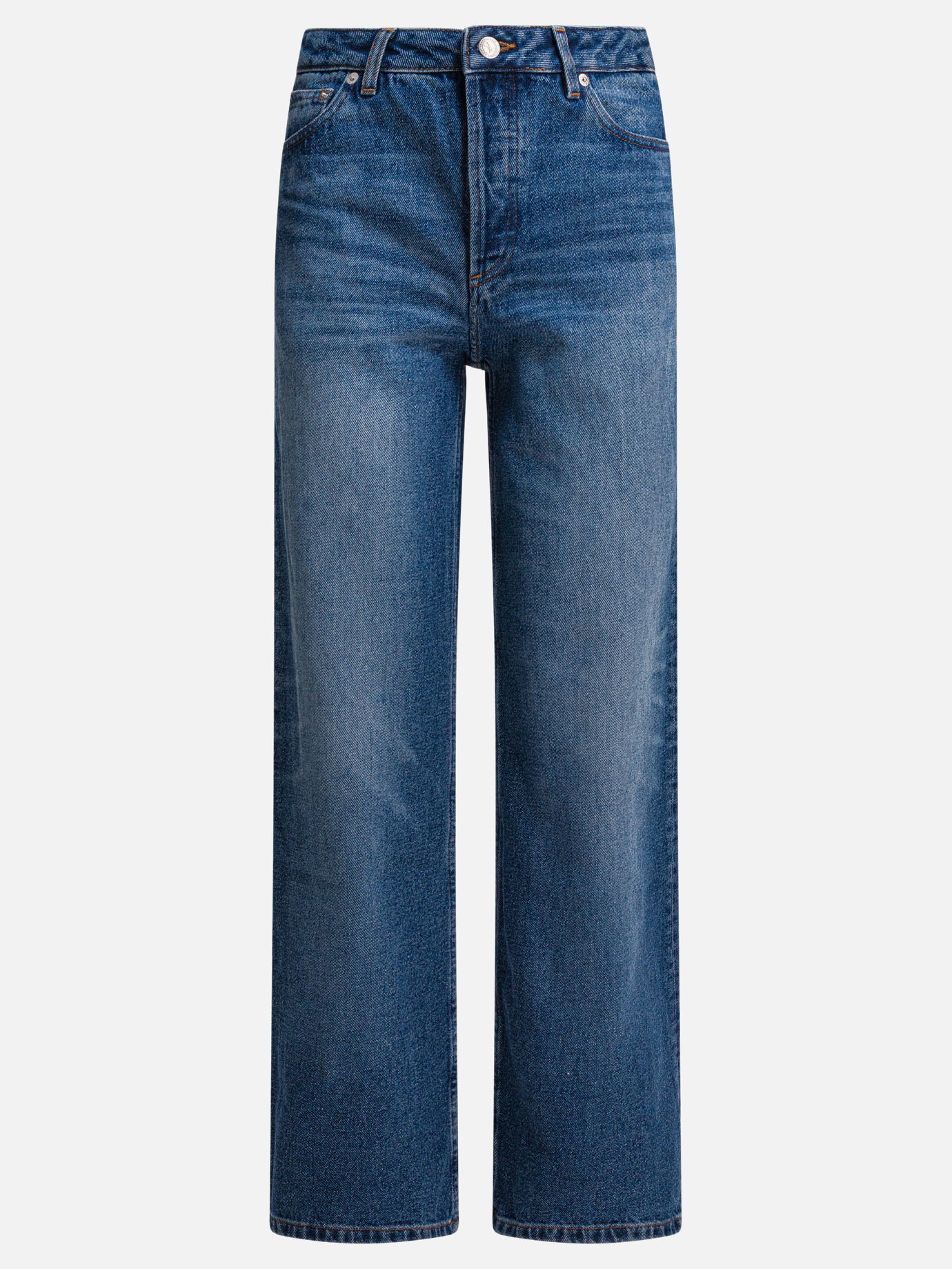 Wide-leg jeans Solid colour  Blue - A.P.C. Women | PDP | Replica Handbags  | Zoom-Modal
