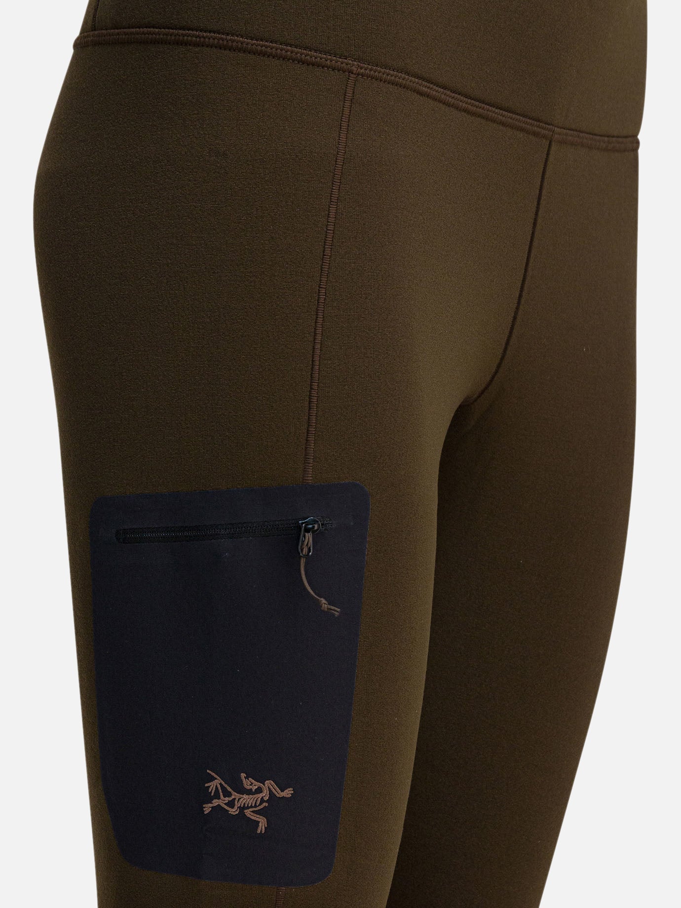 Leggings Solid colour  Brown - Arc'teryx Women | PDP | Replica Handbags  | thumbnail_4