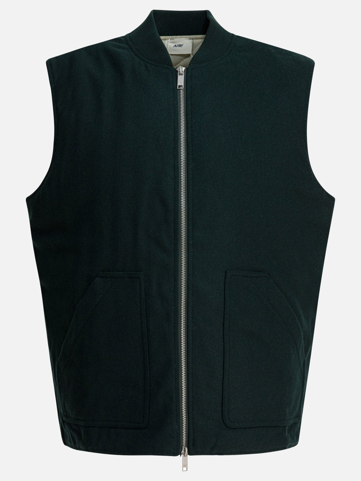 Vest jackets Solid colour  Green - Autry Men | PDP | Replica Handbags  | Zoom-Modal
