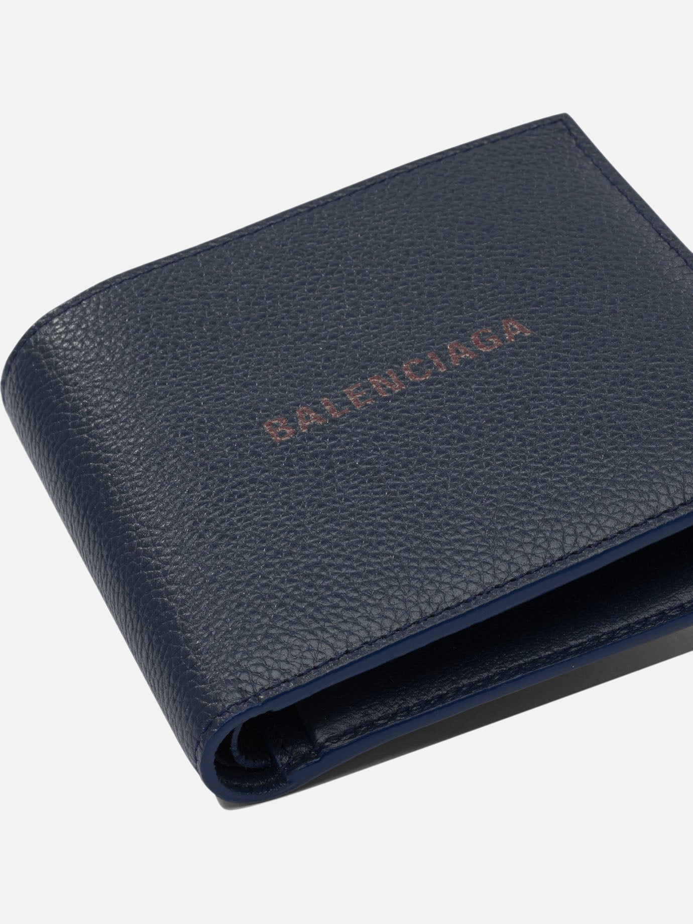 Wallets 100% leather  Blue - Balenciaga Men | PDP | Replica Handbags  | Zoom-Modal_4

