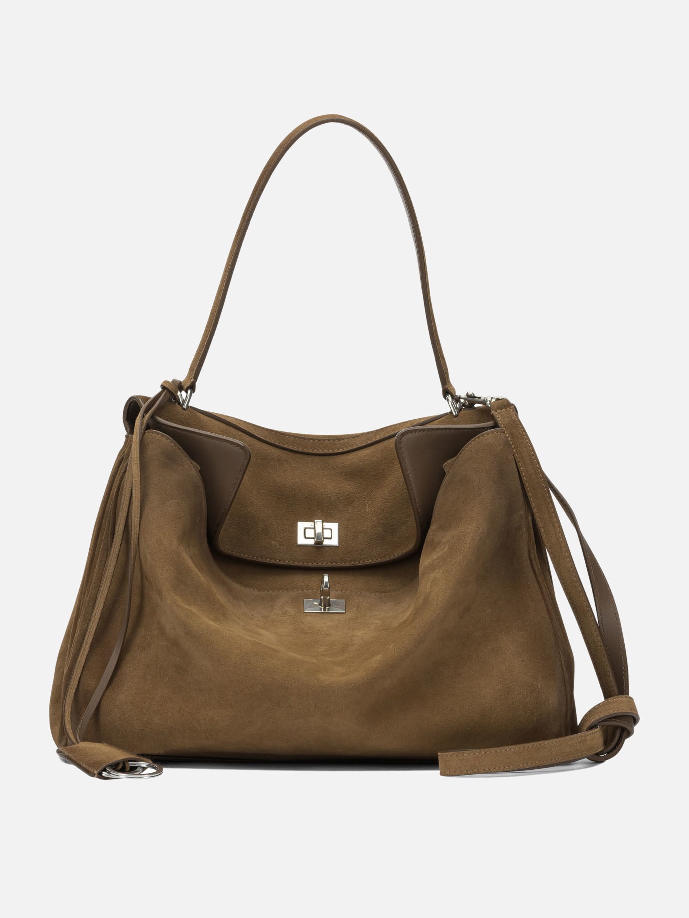Medium bags Solid colour  Brown - Balenciaga Women | PDP | Replica Handbags  | Zoom-Modal
