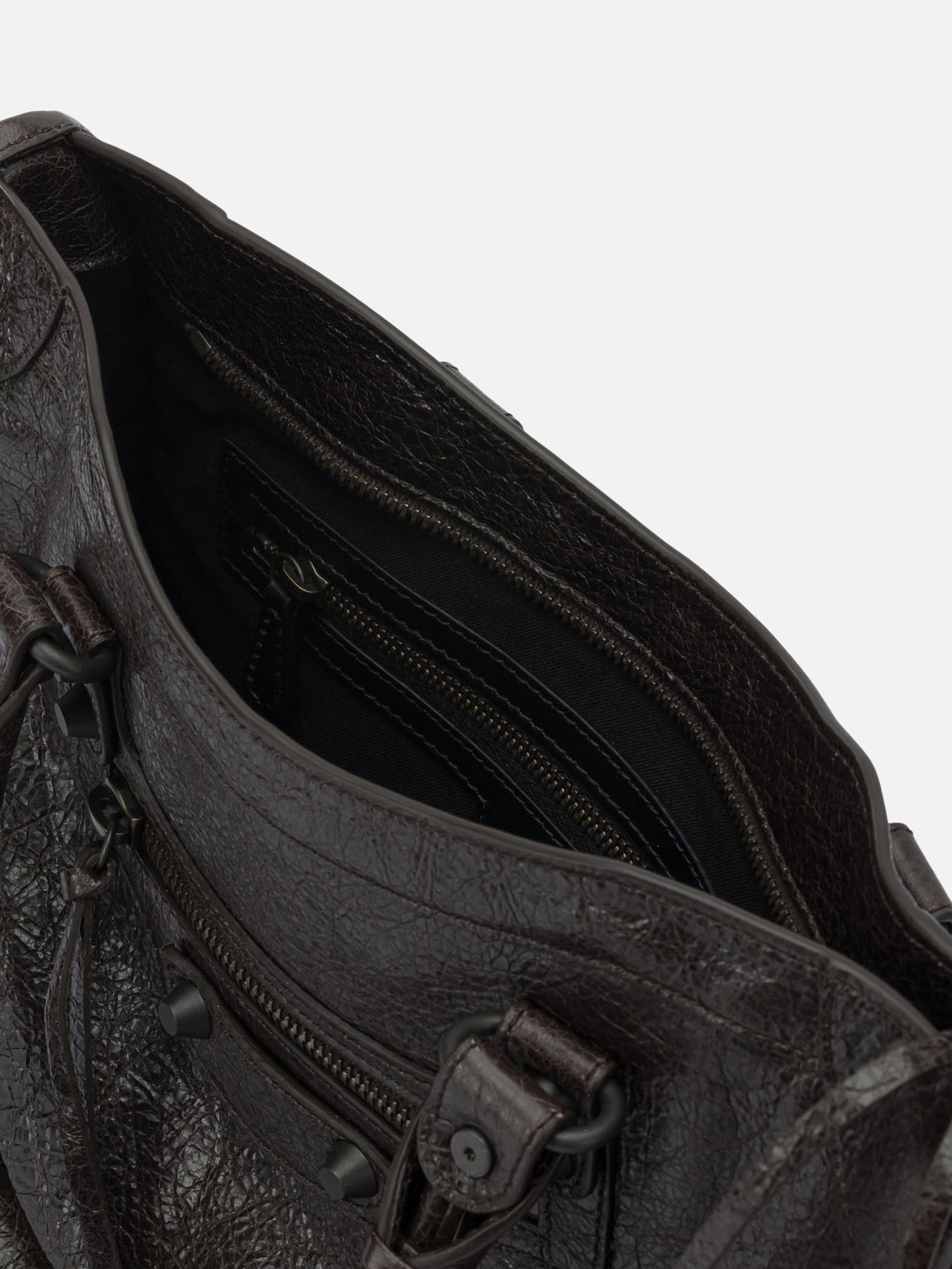 Small bags 100% lamb leather  Brown - Balenciaga Women | PDP | Replica Handbags  | Zoom-Modal_5
