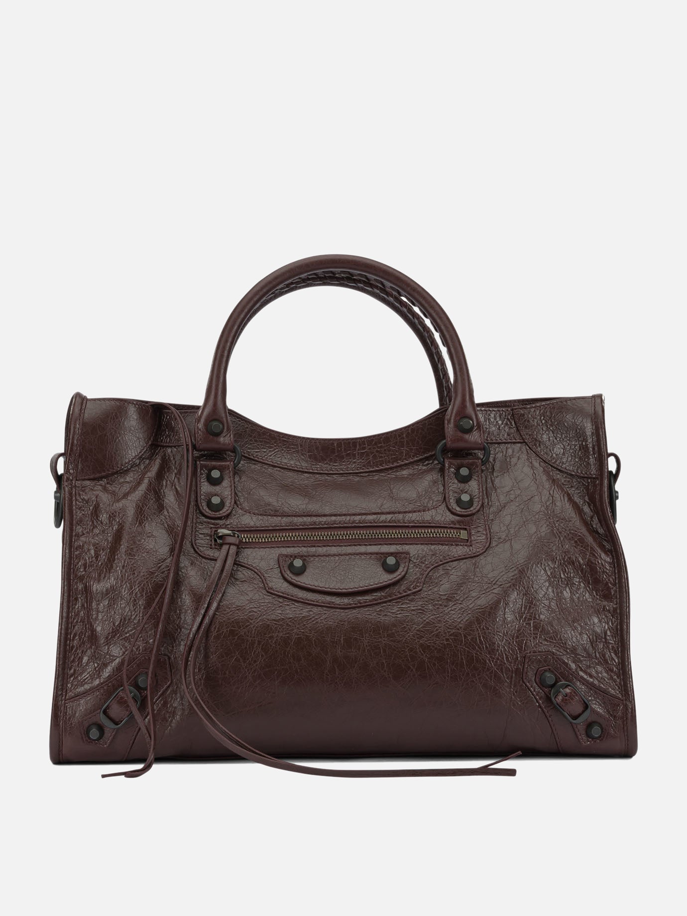 Medium bags 100% lamb leather  Bordeaux - Balenciaga Women | PDP | Replica Handbags  | thumbnail