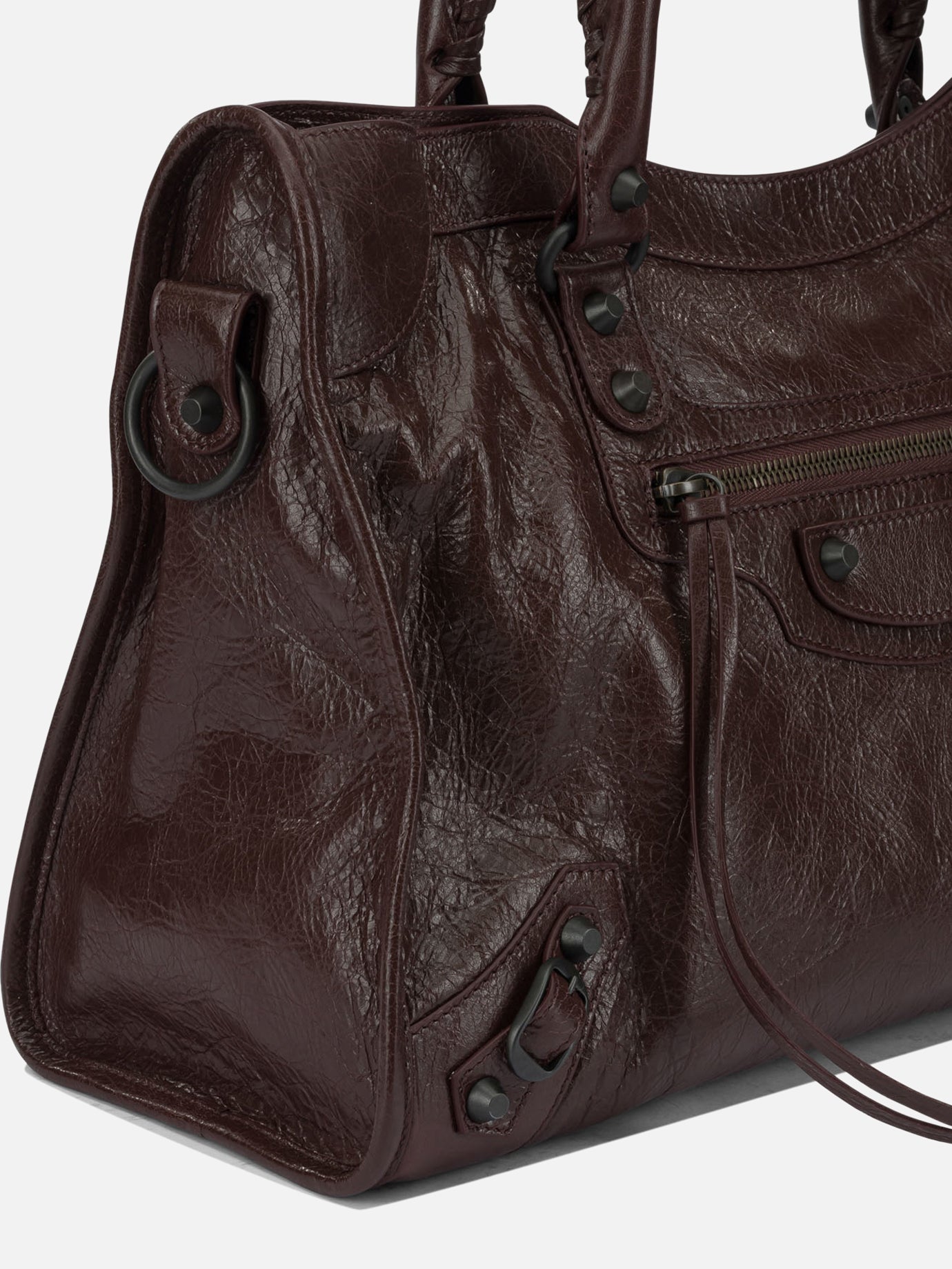 Medium bags 100% lamb leather  Bordeaux - Balenciaga Women | PDP | Replica Handbags  | thumbnail_4