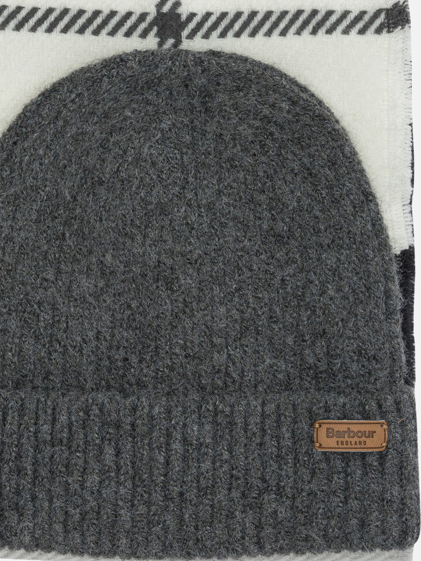 Fringed scarves 97% polyester 3% elastane  Grey - Barbour Women | PLP | Replica Handbags  | 2
