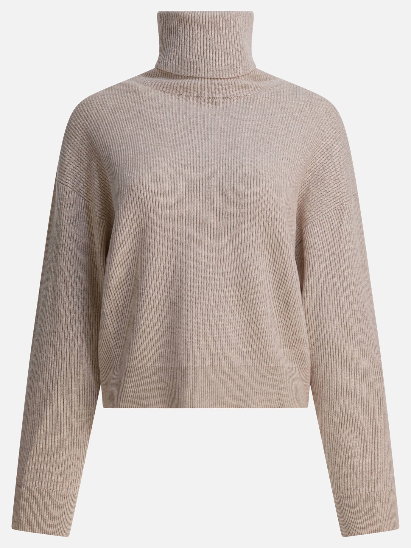 Turtleneck sweaters Solid colour  Beige - Brunello Cucinelli Women | PLP | Replica Handbags  
