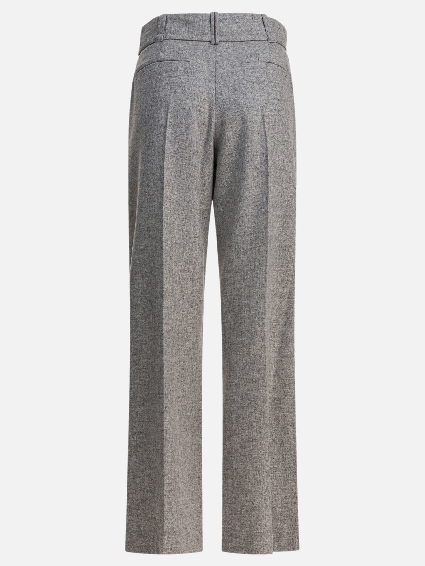Leisure trousers Solid colour  Grey - Brunello Cucinelli Women | PLP | Replica Handbags  | 2
