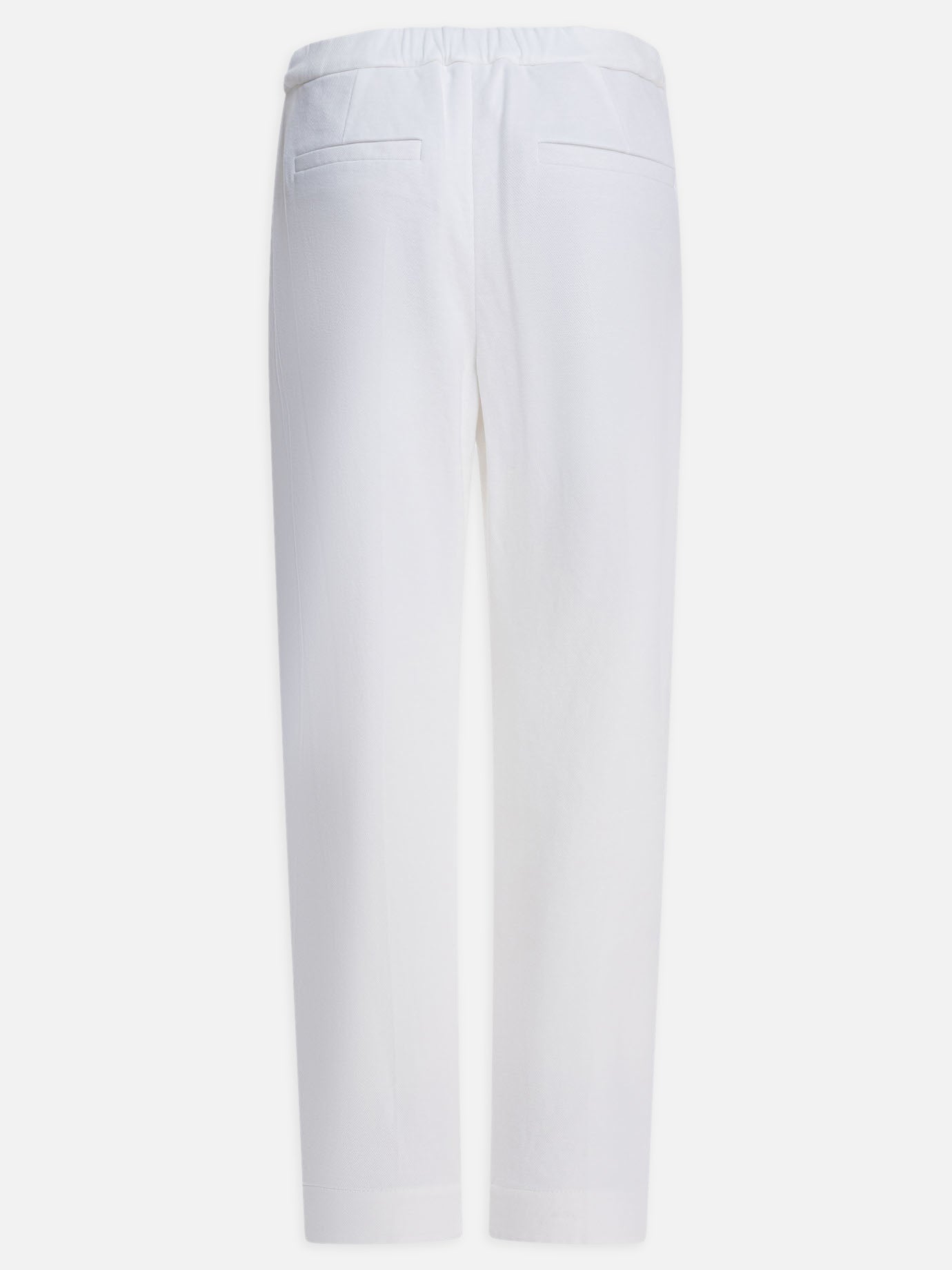 Tailored trousers Solid colour  White - Brunello Cucinelli Women | PLP | Replica Handbags  | 2

