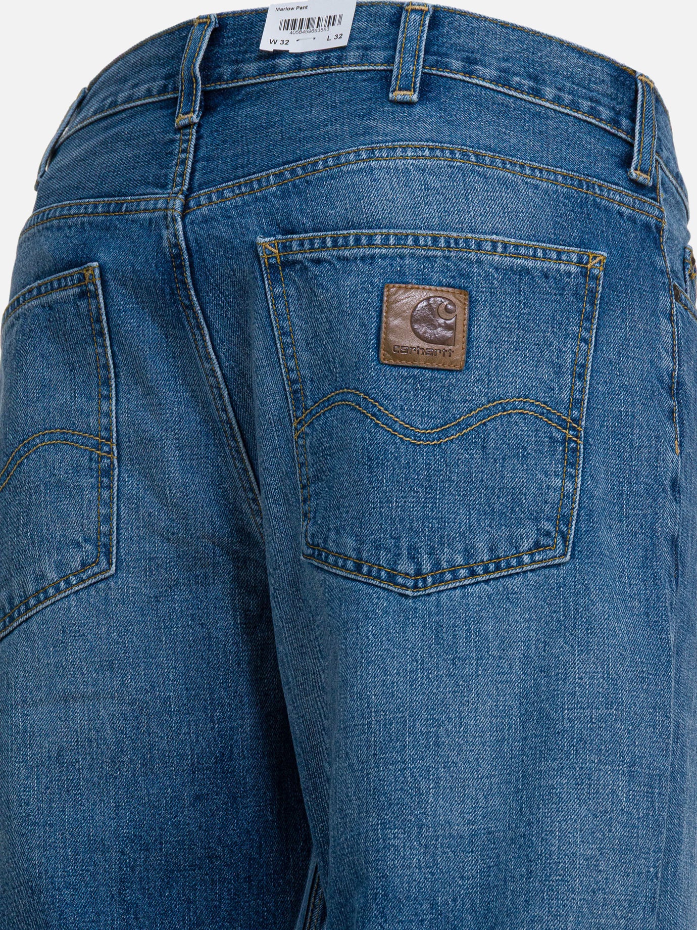 Wide-leg jeans Solid colour  Blue - Carhartt WIP Men | PDP | Replica Handbags  | Zoom-Modal_4
