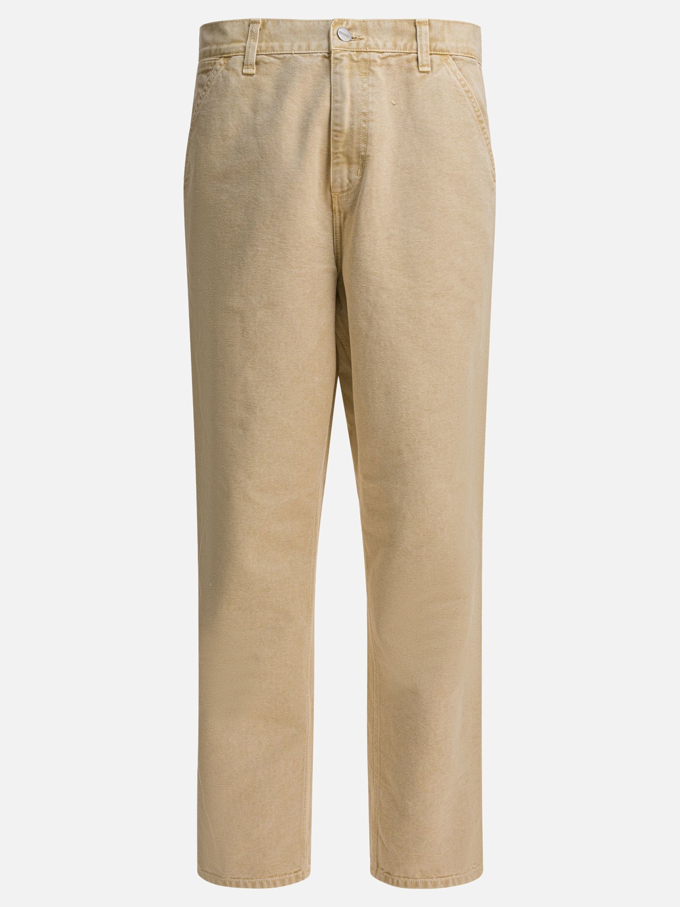 Work pants Solid colour  Beige - Carhartt WIP Men | PDP | Replica Handbags  | Zoom-Modal
