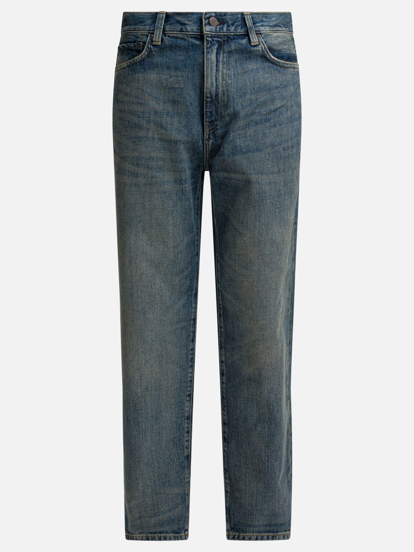 Wide-leg jeans Solid colour  Blue - Carhartt WIP Men | PLP | Replica Handbags  
