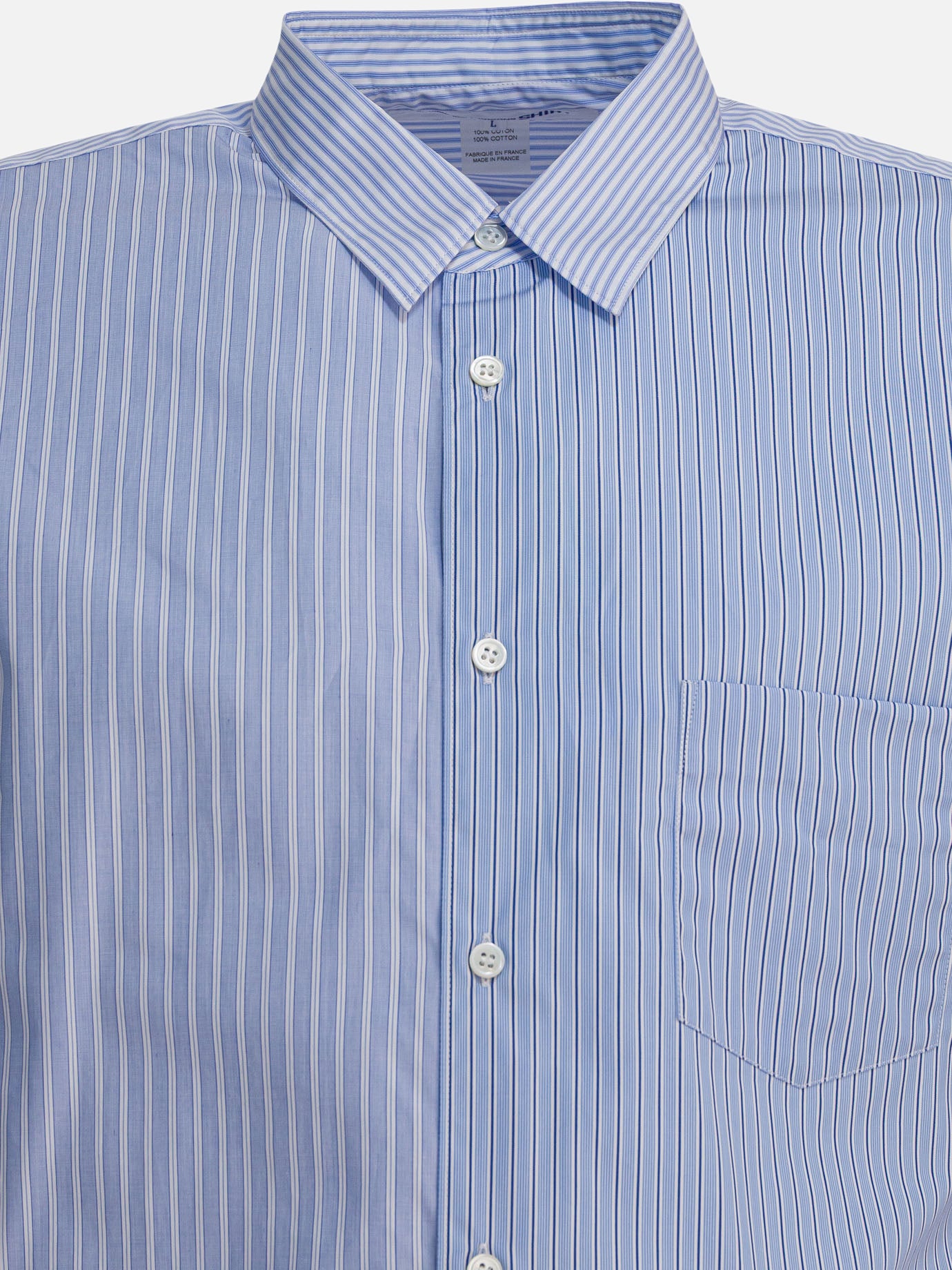 Casual shirts Striped  Light blue - Comme Des Garçons Forever Men | PDP | Replica Handbags  | thumbnail_3