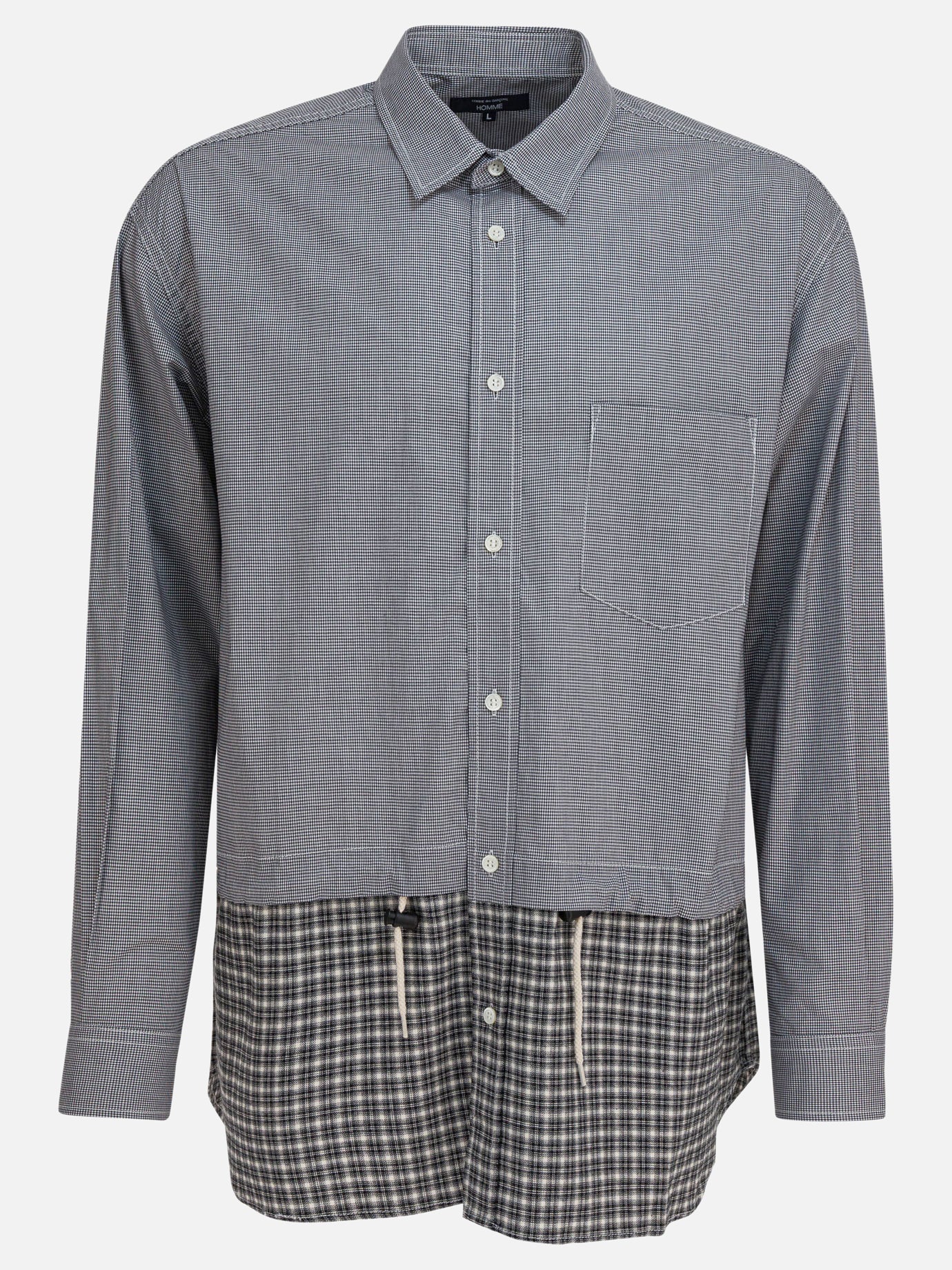 Casual shirts Check  Grey - Comme Des Garçons Homme Men | PDP | Replica Handbags  
