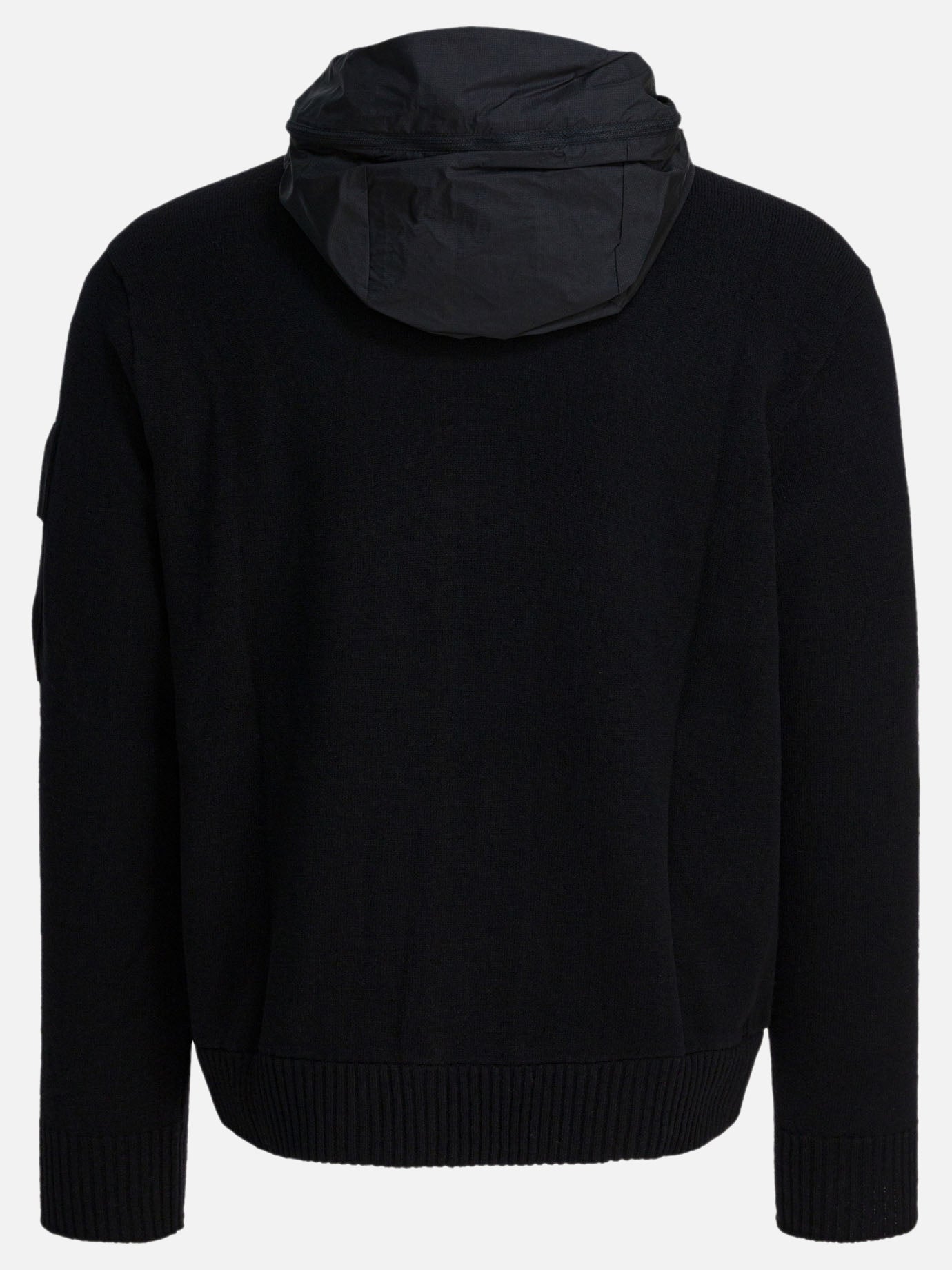 Zipped sweaters Logo  Black - C.P. Company Men | PDP | Replica Handbags  | Zoom-Modal_2
