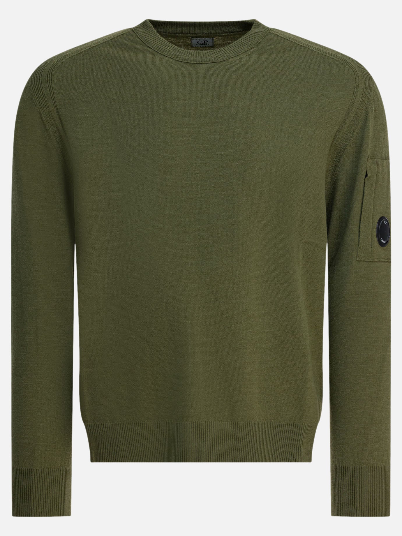 Crewneck sweaters Logo  Green - C.P. Company Men | PLP | Replica Handbags  
