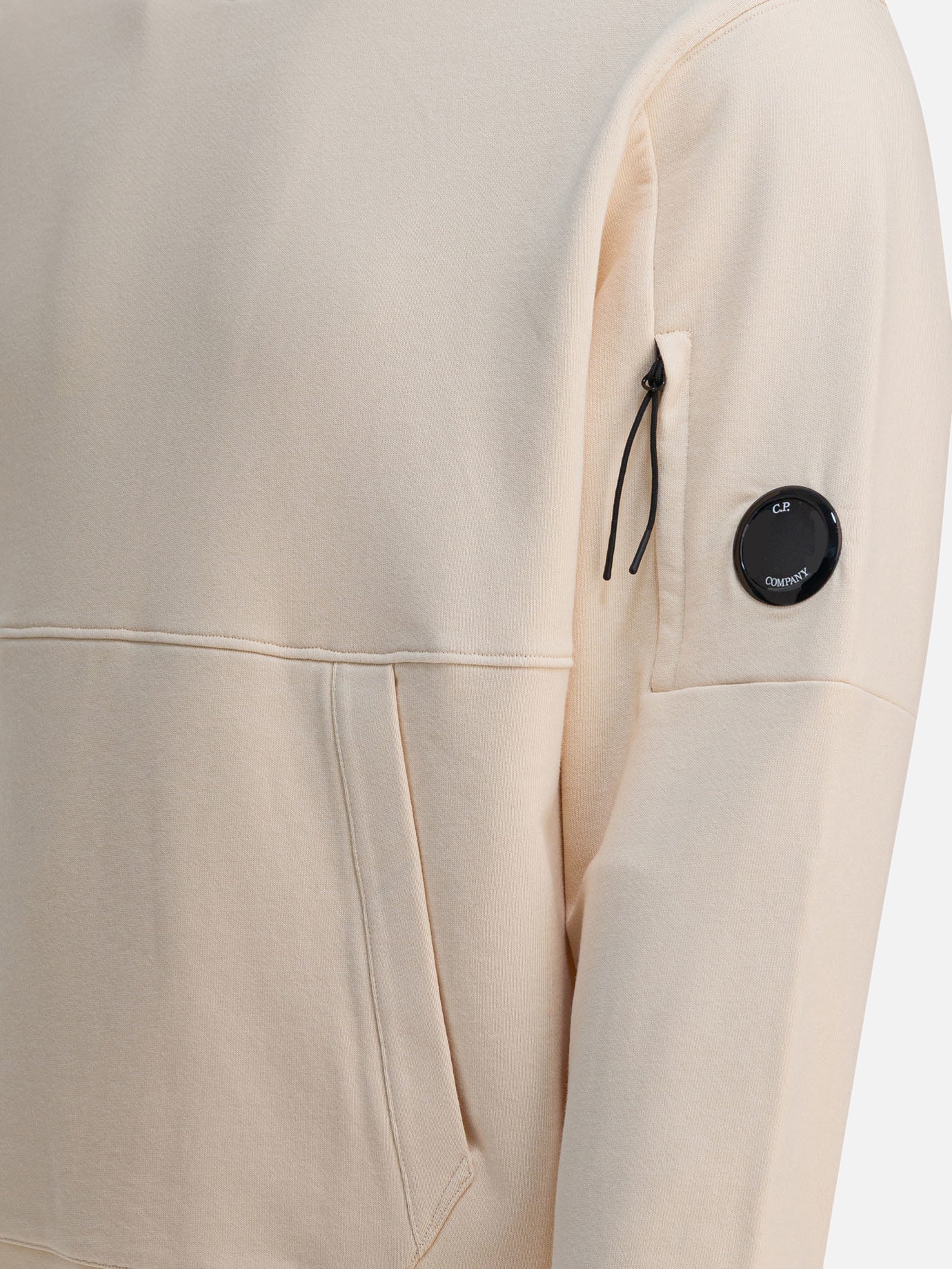 Hoodies Solid colour  Beige - C.P. Company Men | PDP | Replica Handbags  | Zoom-Modal_4
