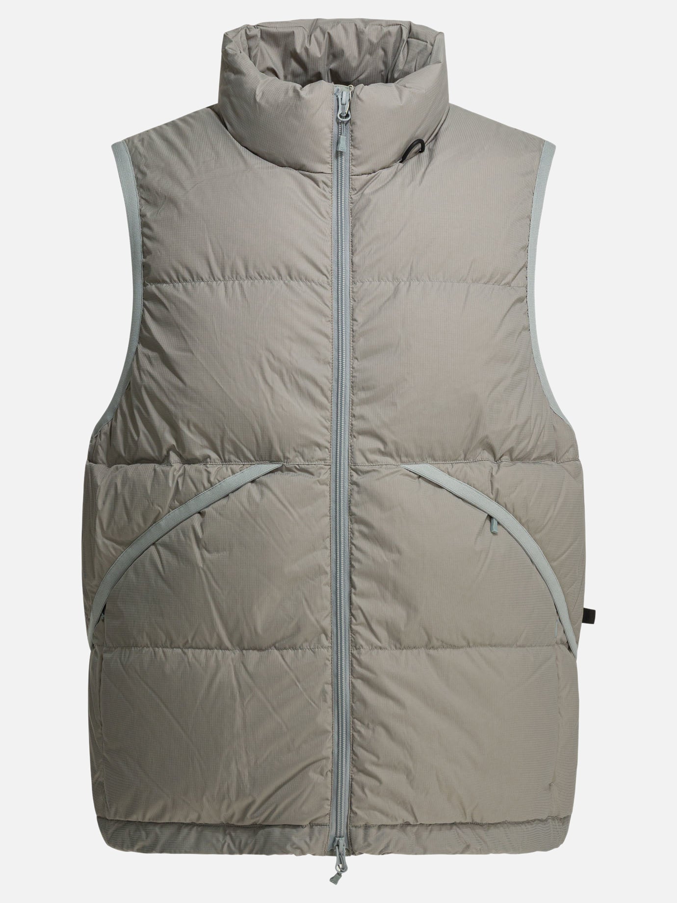 Vest jackets Solid colour  Grey - Daiwa Pier 39 Men | PDP | Replica Handbags  | Zoom-Modal
