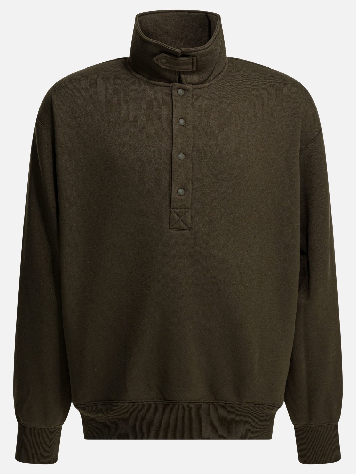 Half zip sweatshirts Solid colour  Brown - Daiwa Pier 39 Men | PDP | Replica Handbags  | thumbnail