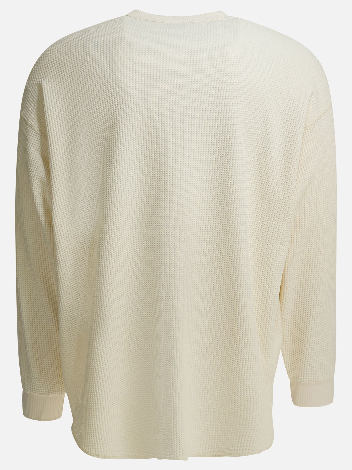 Crewneck t-shirts Solid colour  Beige - Daiwa Pier 39 Men | PDP | Replica Handbags  | thumbnail_2
