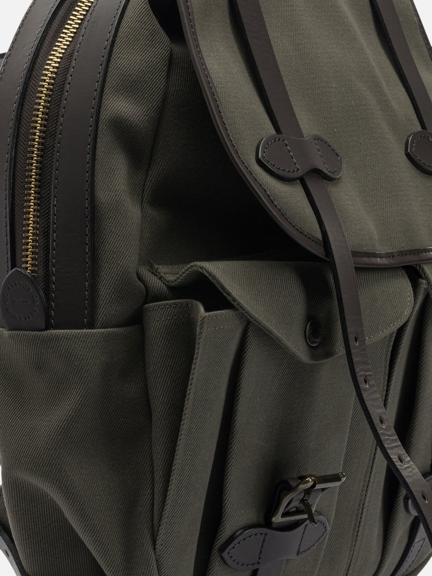 Casual backpacks 100% cotton  Green - Filson Men | PDP | Replica Handbags  | Zoom-Modal_4
