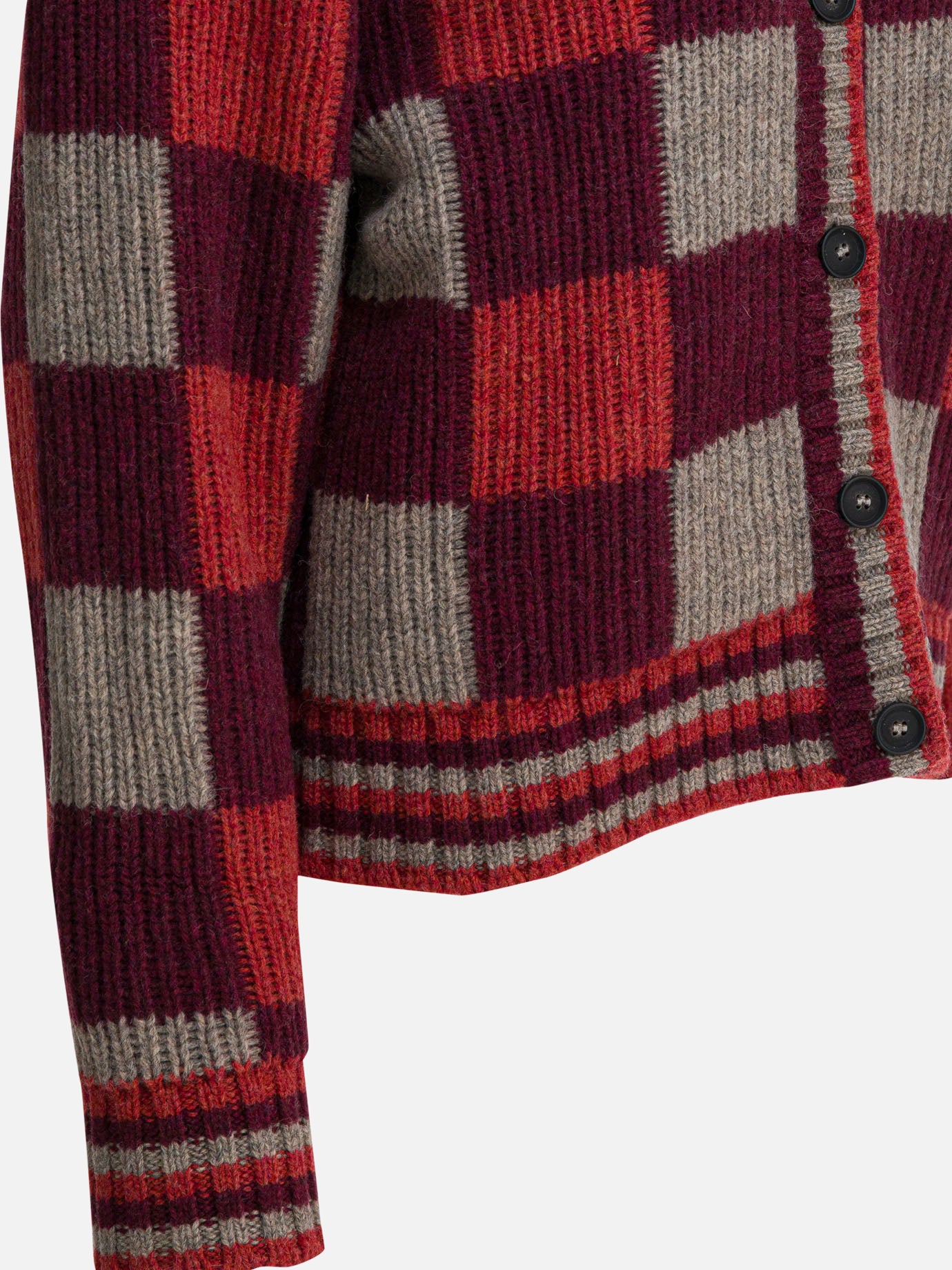 Cardigans Check  Bordeaux - Filson Women | PDP | Replica Handbags  | Zoom-Modal_4

