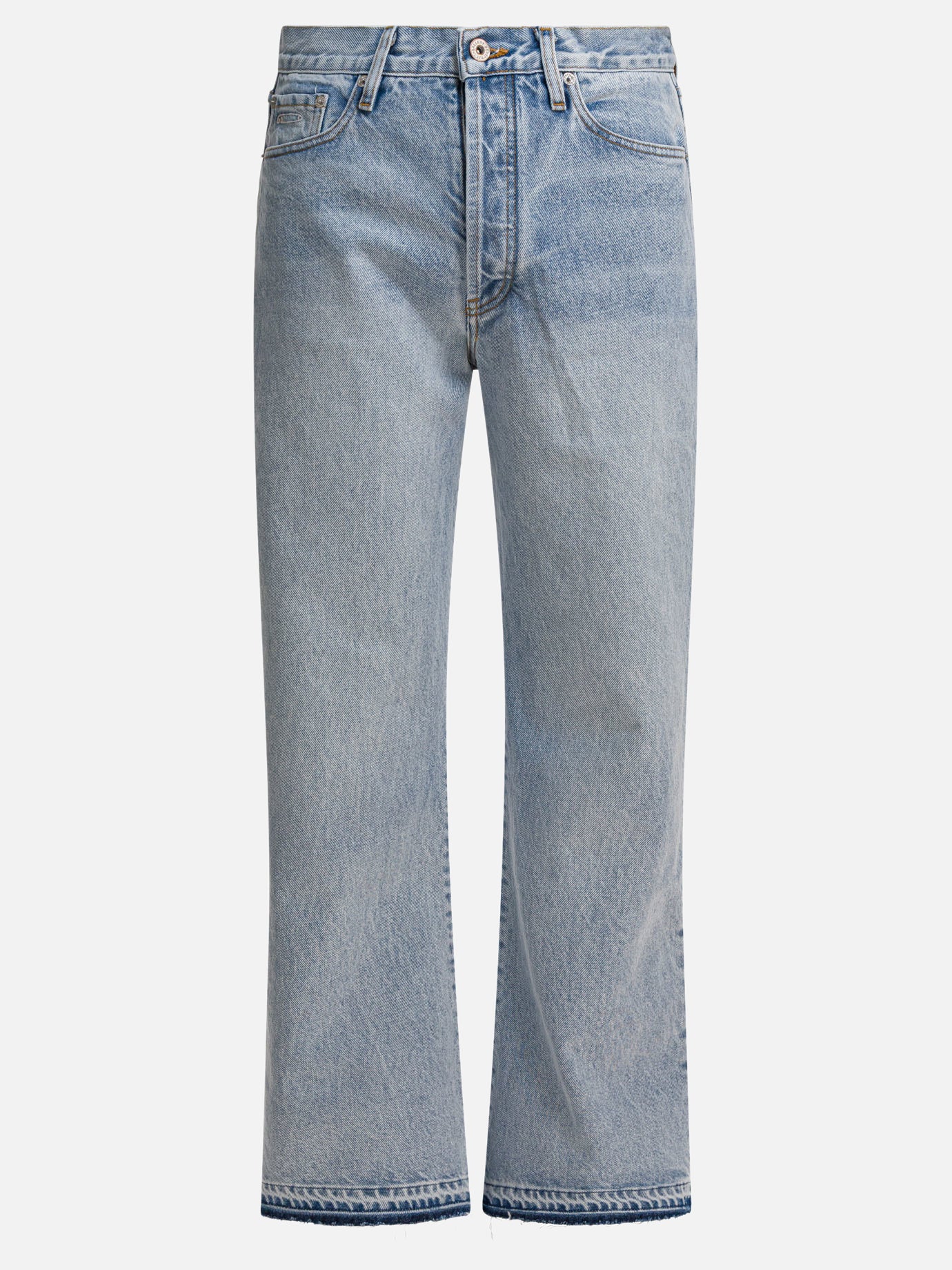 Wide-leg jeans Solid colour  Light blue - Gallery Dept. Men | PLP | Replica Handbags  
