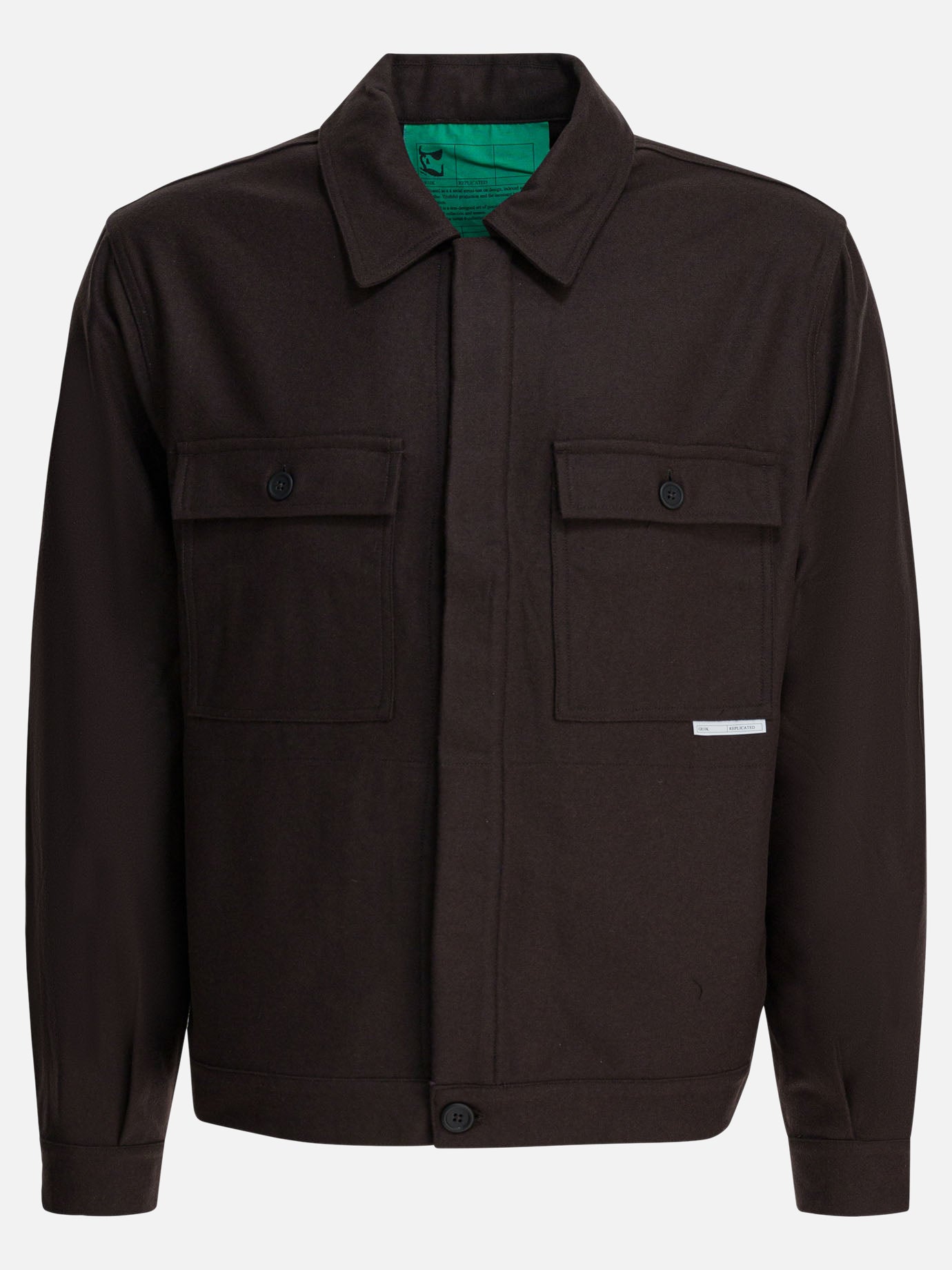 Overshirt jackets Solid colour  Brown - Gr10K Men | PDP | Replica Handbags  | thumbnail