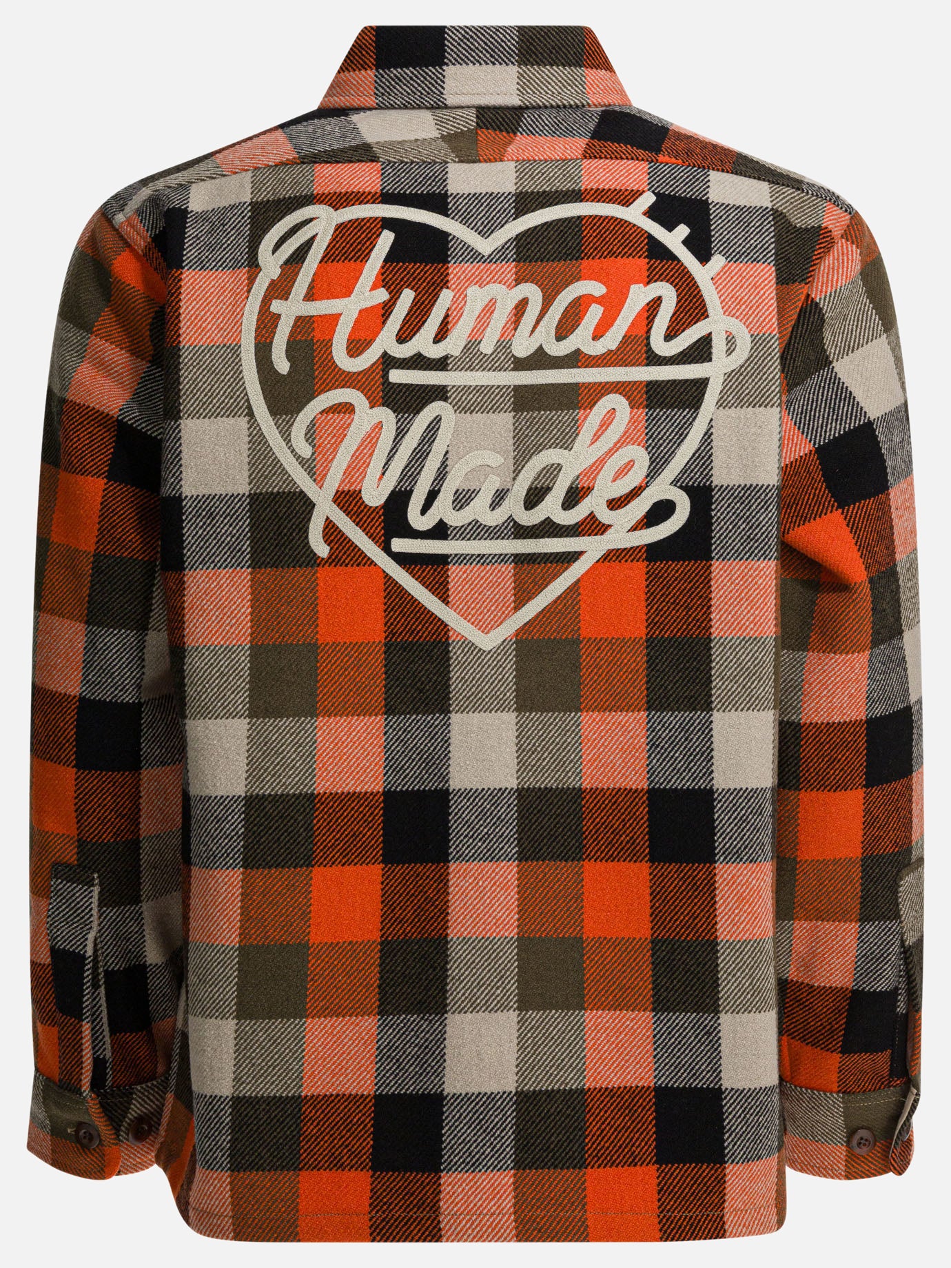 Overshirt jackets Check  Orange - Human Made Men | PLP | Replica Handbags  | 2
