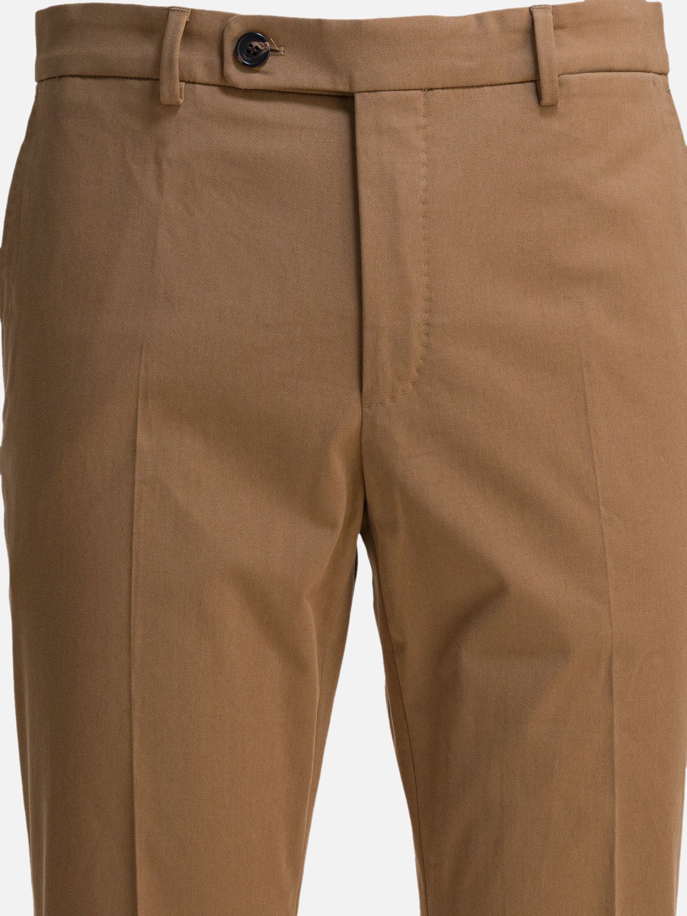 Tailored trousers Solid colour  Beige - Incotex Men | PDP | Replica Handbags  | Zoom-Modal_3
