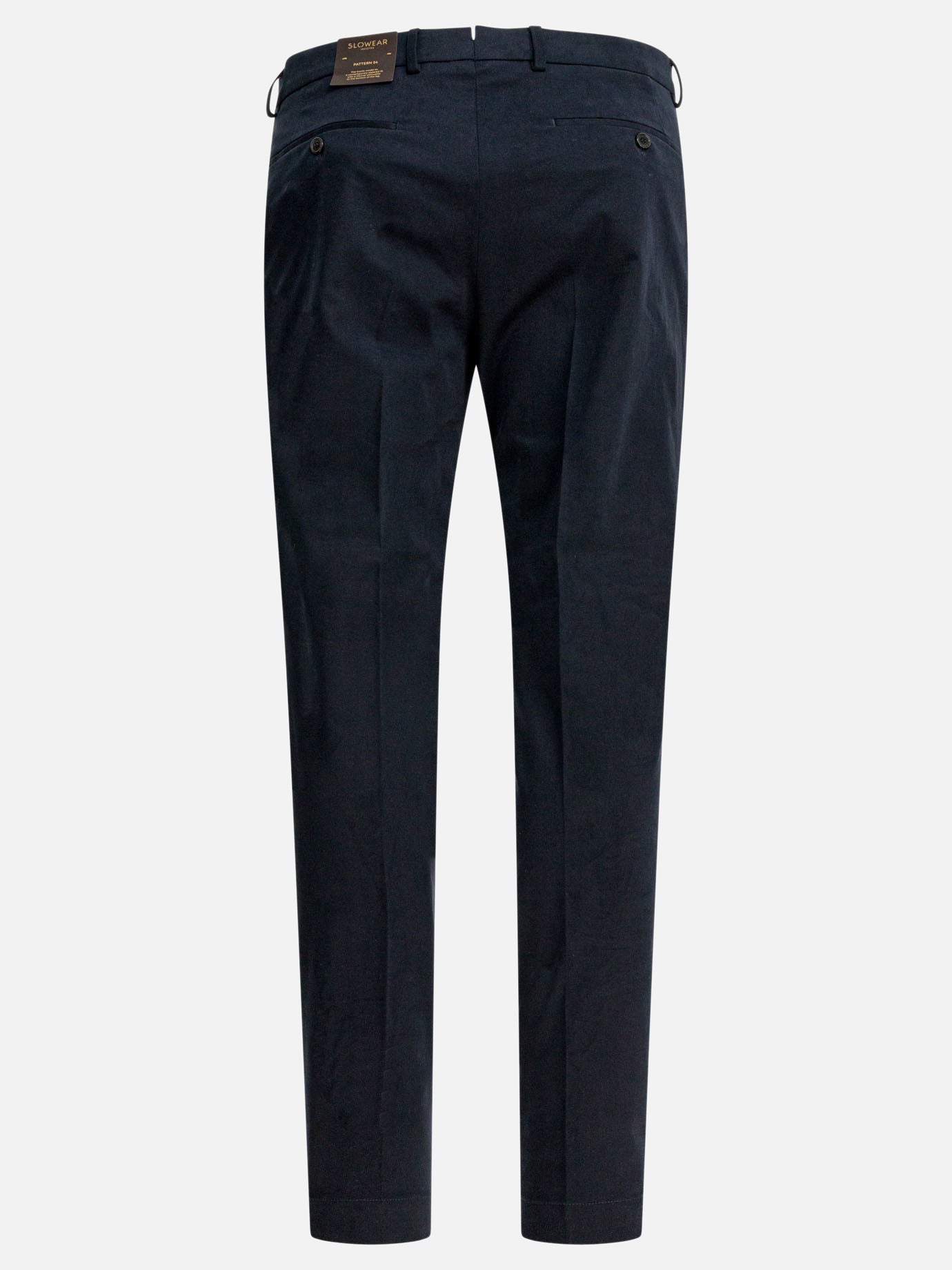 Tailored trousers Solid colour  Blue - Incotex Men | PDP | Replica Handbags  | thumbnail_2