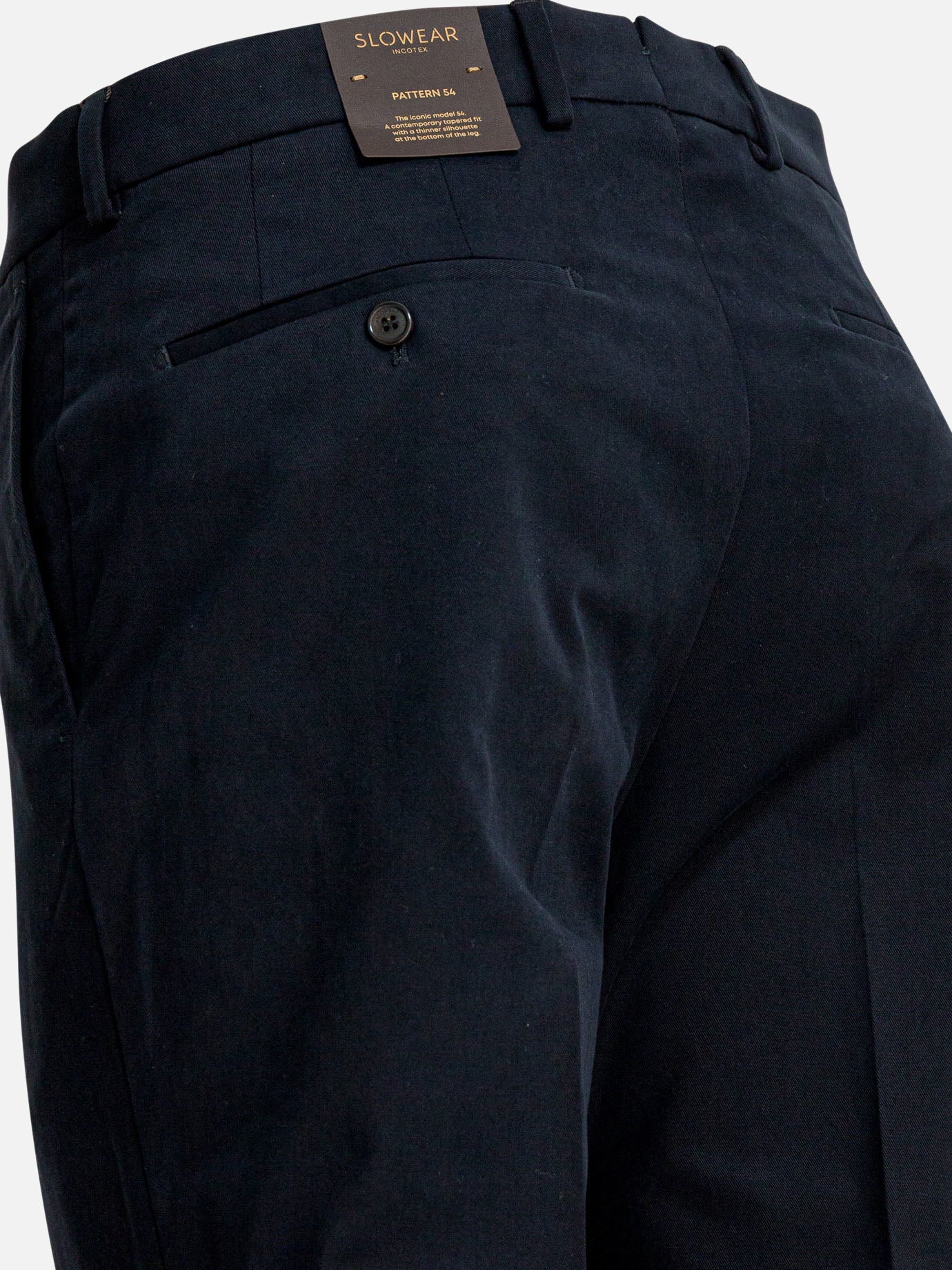 Tailored trousers Solid colour  Blue - Incotex Men | PDP | Replica Handbags  | thumbnail_4