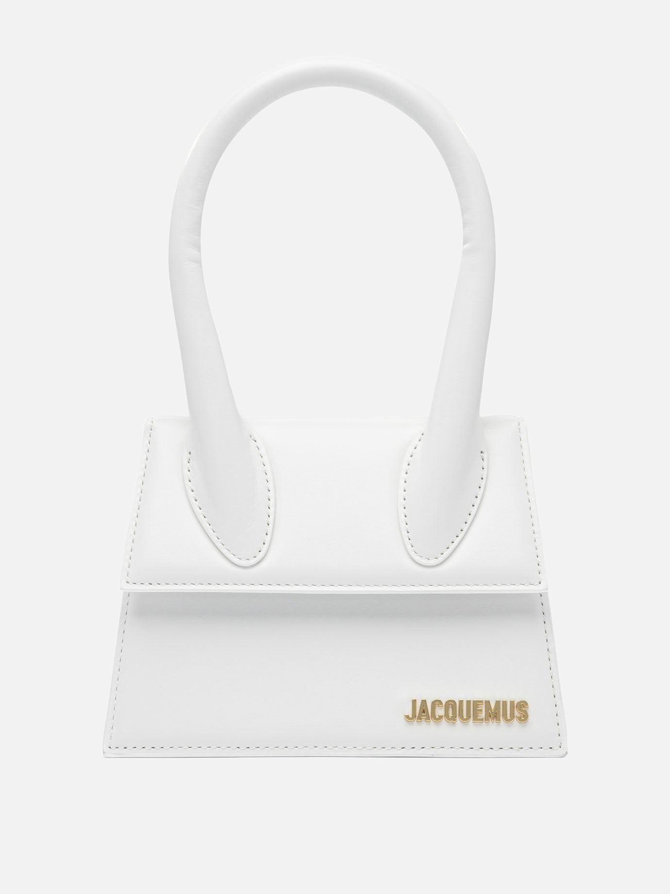 Small bags 100% cow leather - Lining : 100% cotton  White - Jacquemus Women | PLP | Replica Handbags  

