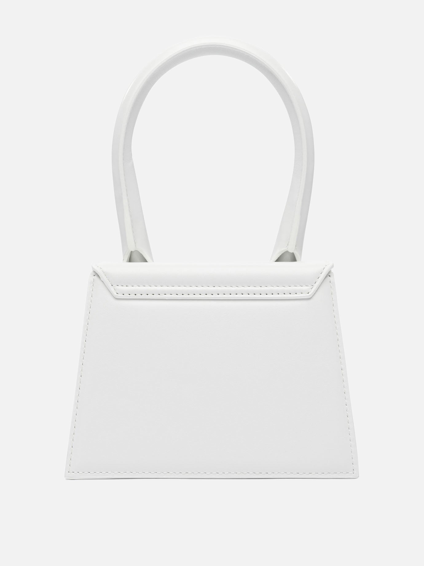 Small bags 100% cow leather - Lining : 100% cotton  White - Jacquemus Women | PDP | Replica Handbags  | thumbnail_3
