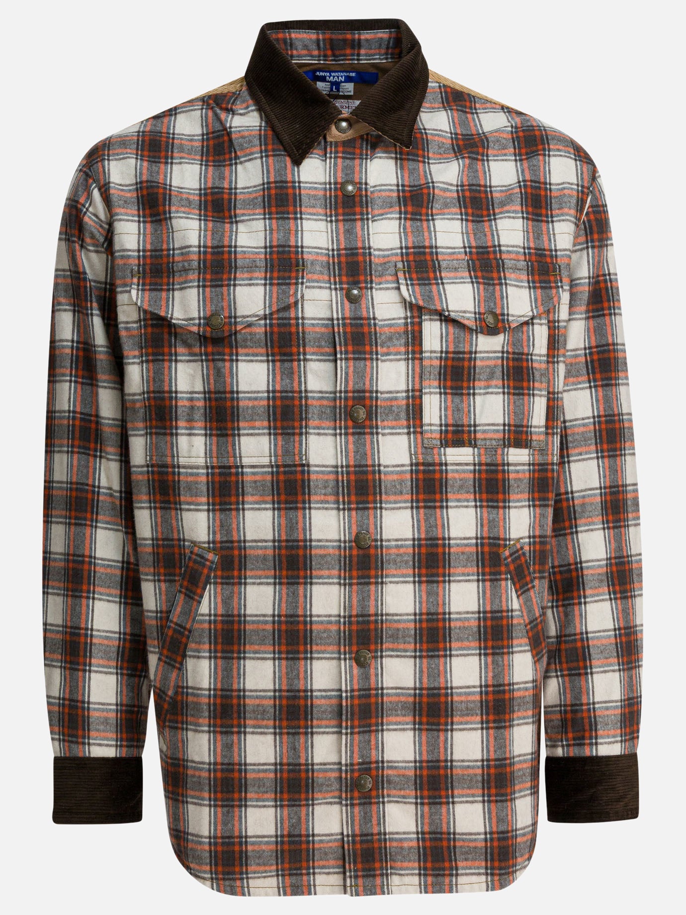 Overshirt jackets Check  Brown - Junya Watanabe MAN Men | PLP | Replica Handbags  
