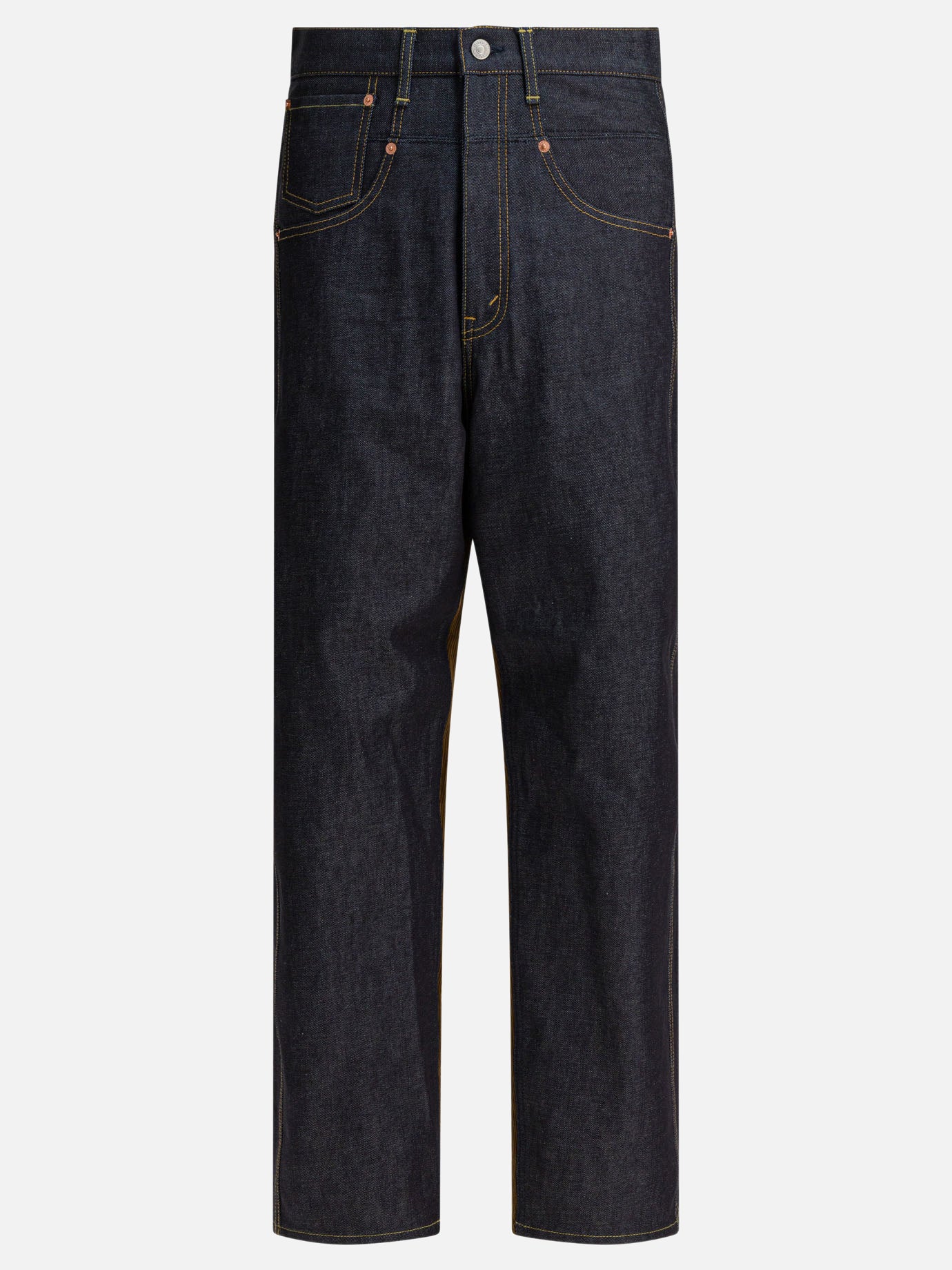 Straight-leg jeans Solid colour  Blue - Junya Watanabe MAN Men | PDP | Replica Handbags  
