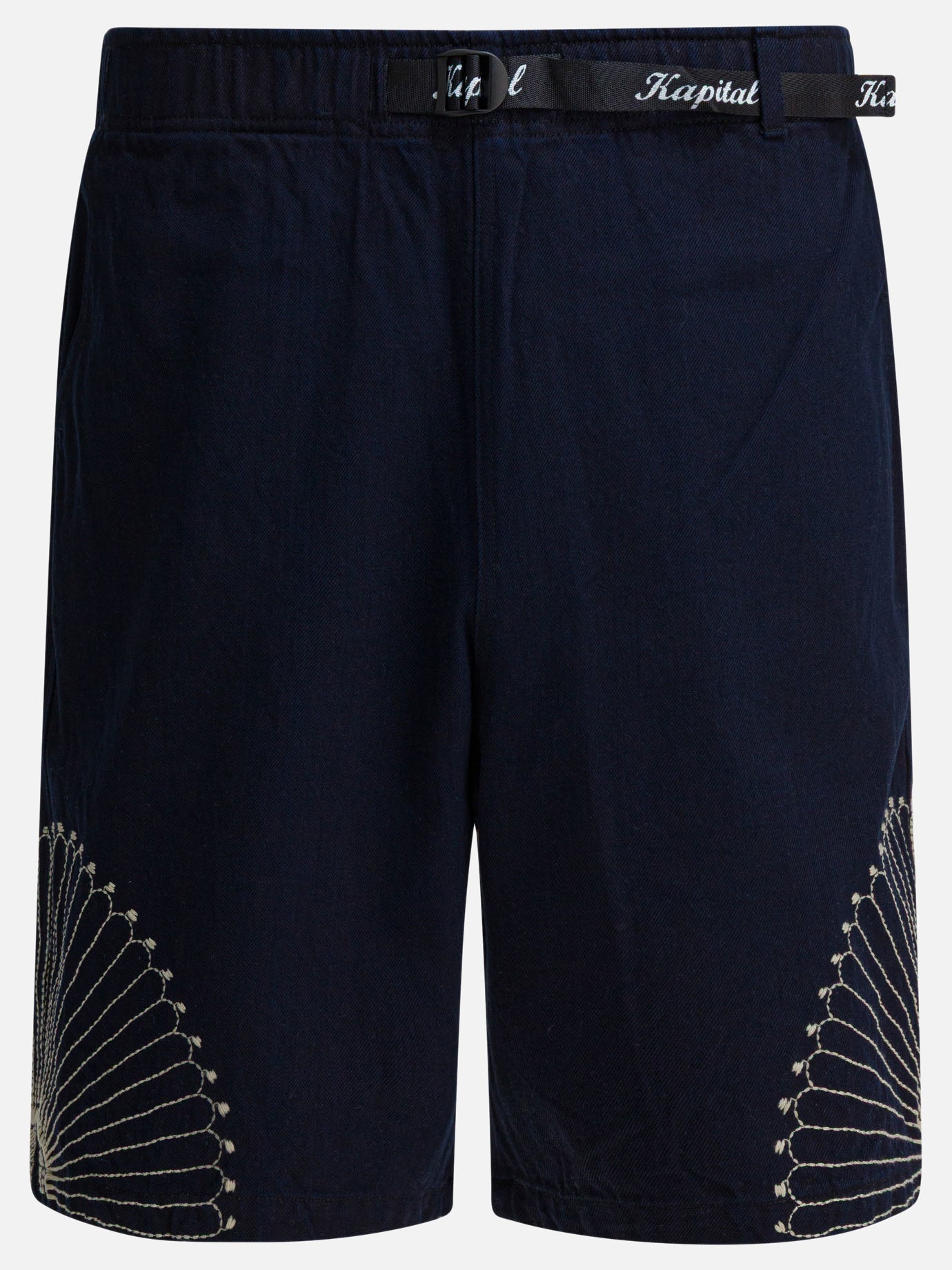 Drawstring shorts Solid colour  Blue - KAPITAL Men | PLP | Replica Handbags  
