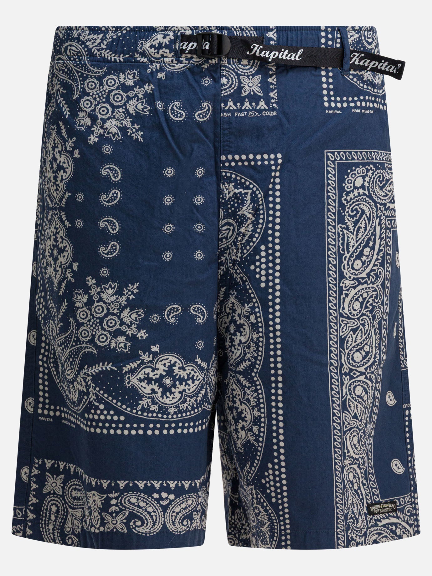 Drawstring shorts Paisley  Blue - KAPITAL Men | PLP | Replica Handbags  
