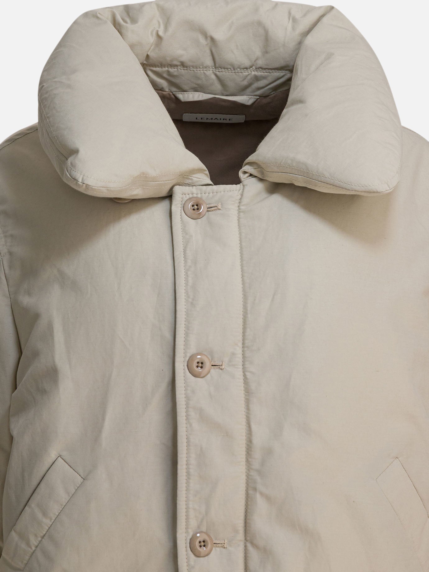 Down jackets Solid colour  White - Lemaire Women | PDP | Replica Handbags  | Zoom-Modal_3
