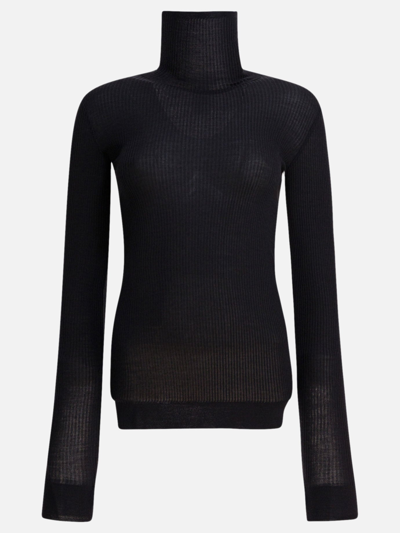 Turtleneck sweaters Solid colour  Black - Lemaire Women | PDP | Replica Handbags  | thumbnail