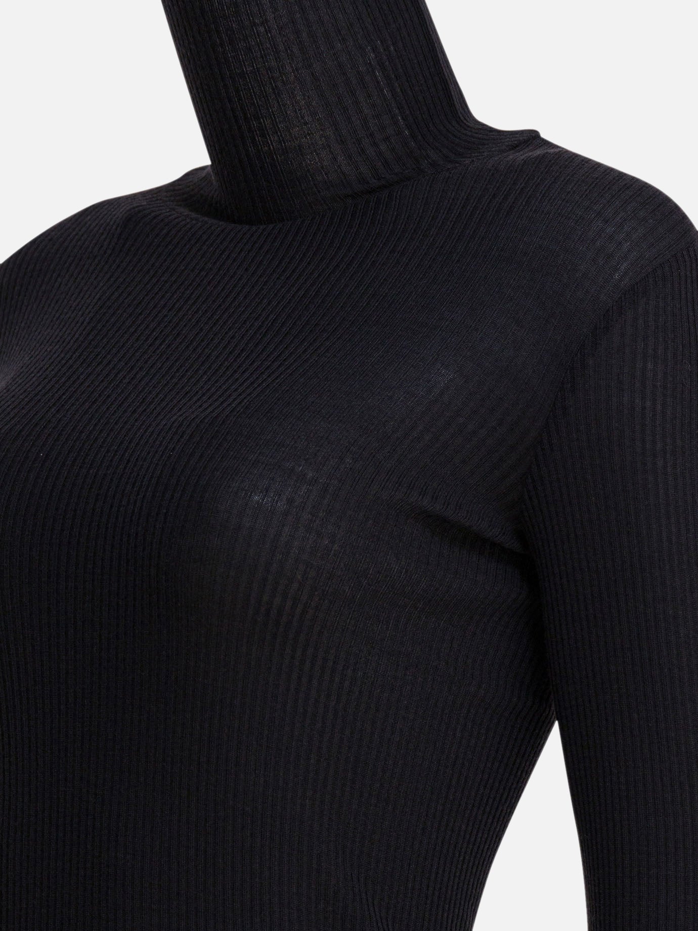 Turtleneck sweaters Solid colour  Black - Lemaire Women | PDP | Replica Handbags  | Zoom-Modal_4
