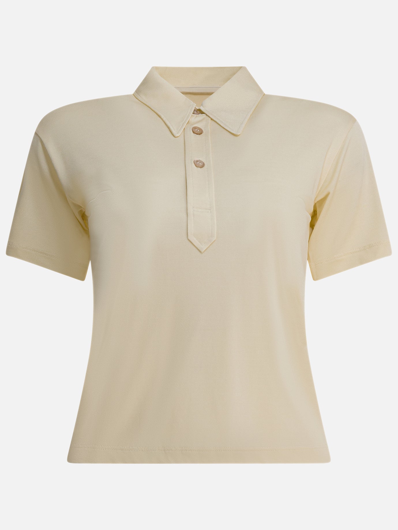 Polo shirts with buttons Solid colour  Beige - Maison Margiela Women | PLP | Replica Handbags  
