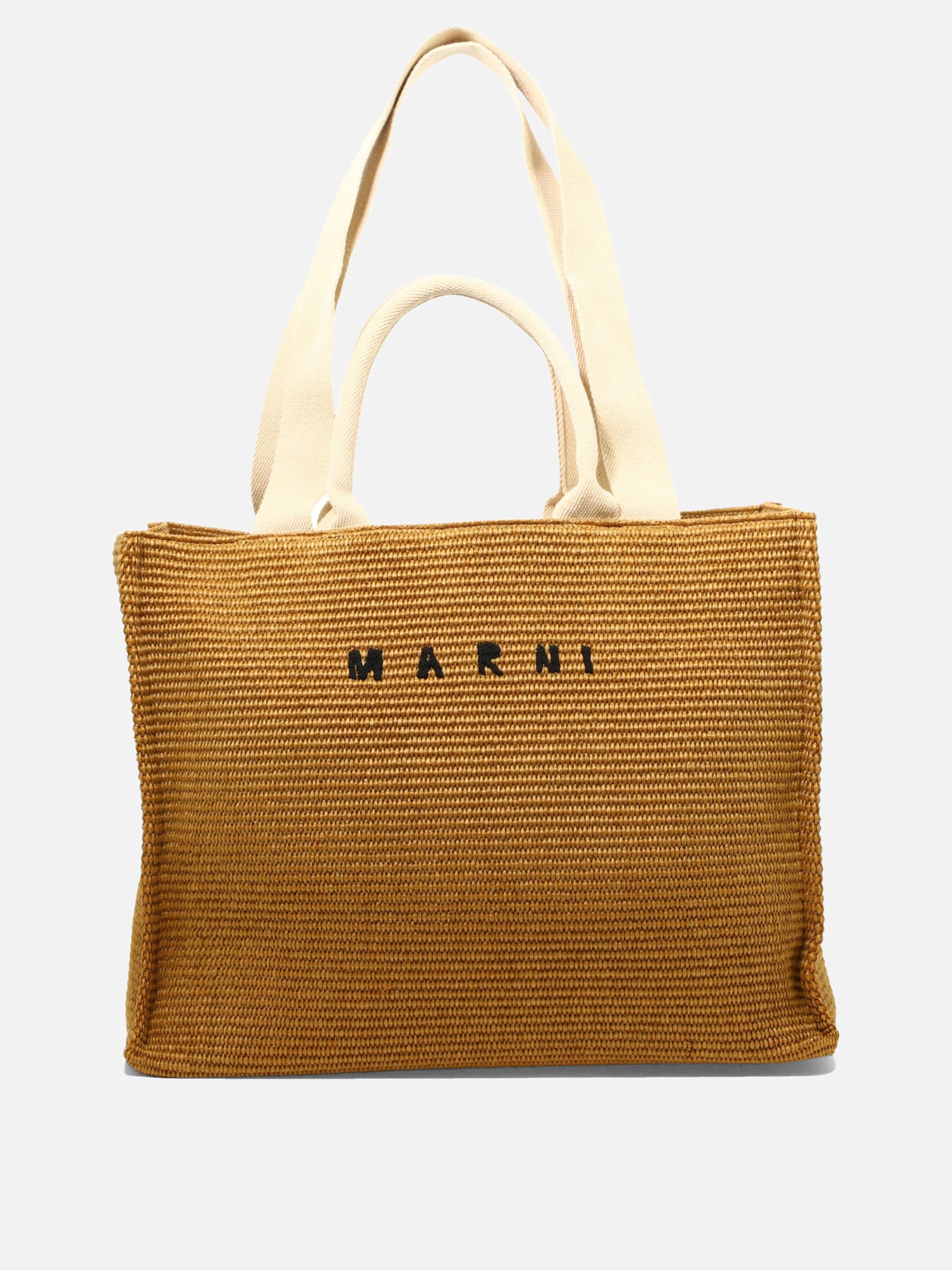 Large bags 52% cotton 48% polyamide  Beige - Marni Women | PLP | Replica Handbags  
